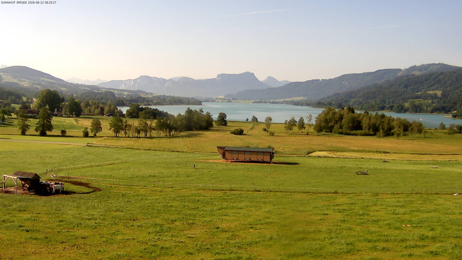 Archiv Foto Webcam Blick auf den Irrsee im Salzkammergut