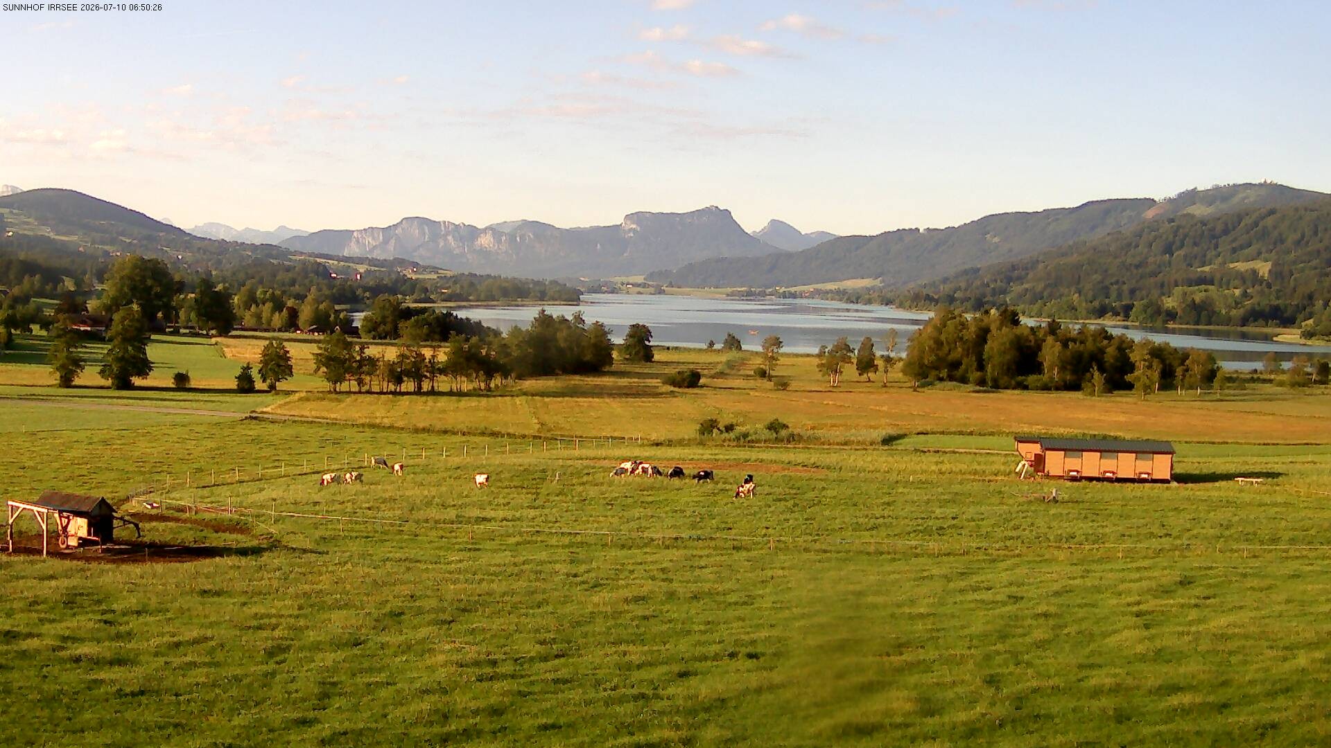 Archiv Foto Webcam Blick auf den Irrsee im Salzkammergut