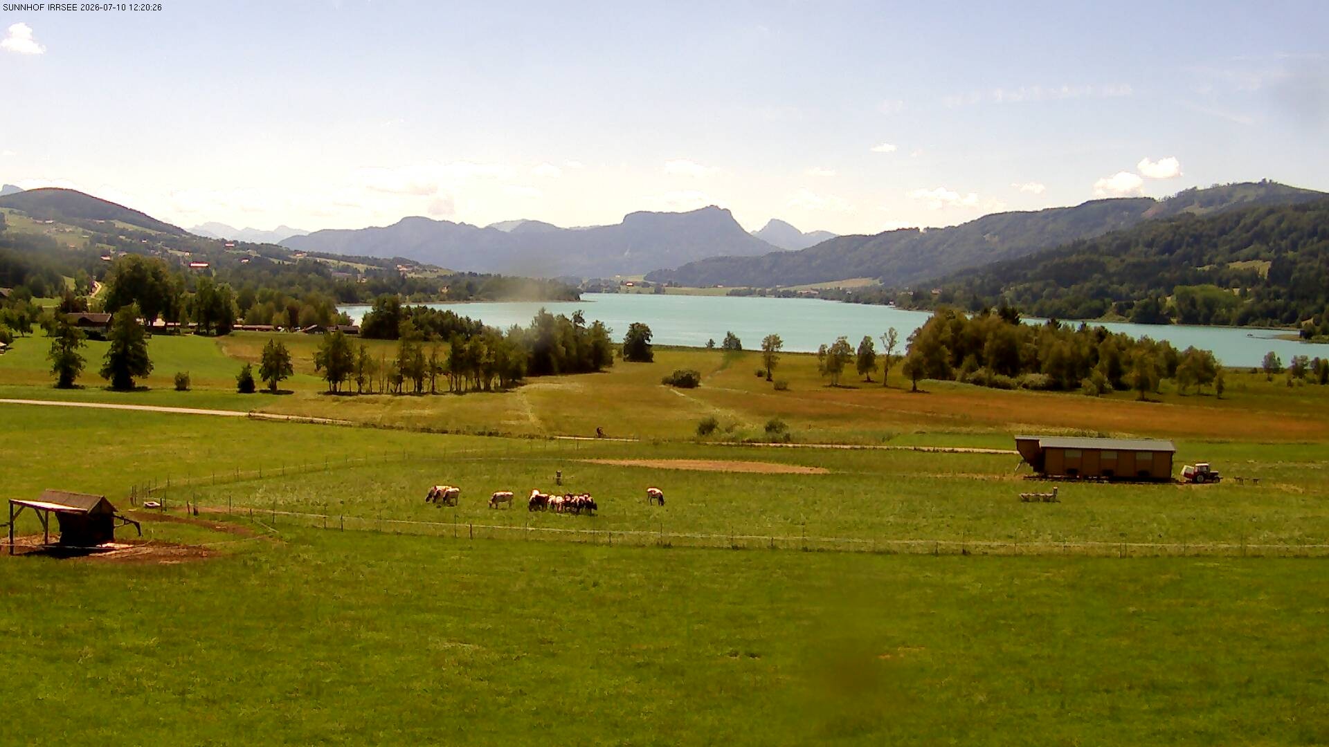 Archiv Foto Webcam Blick auf den Irrsee im Salzkammergut
