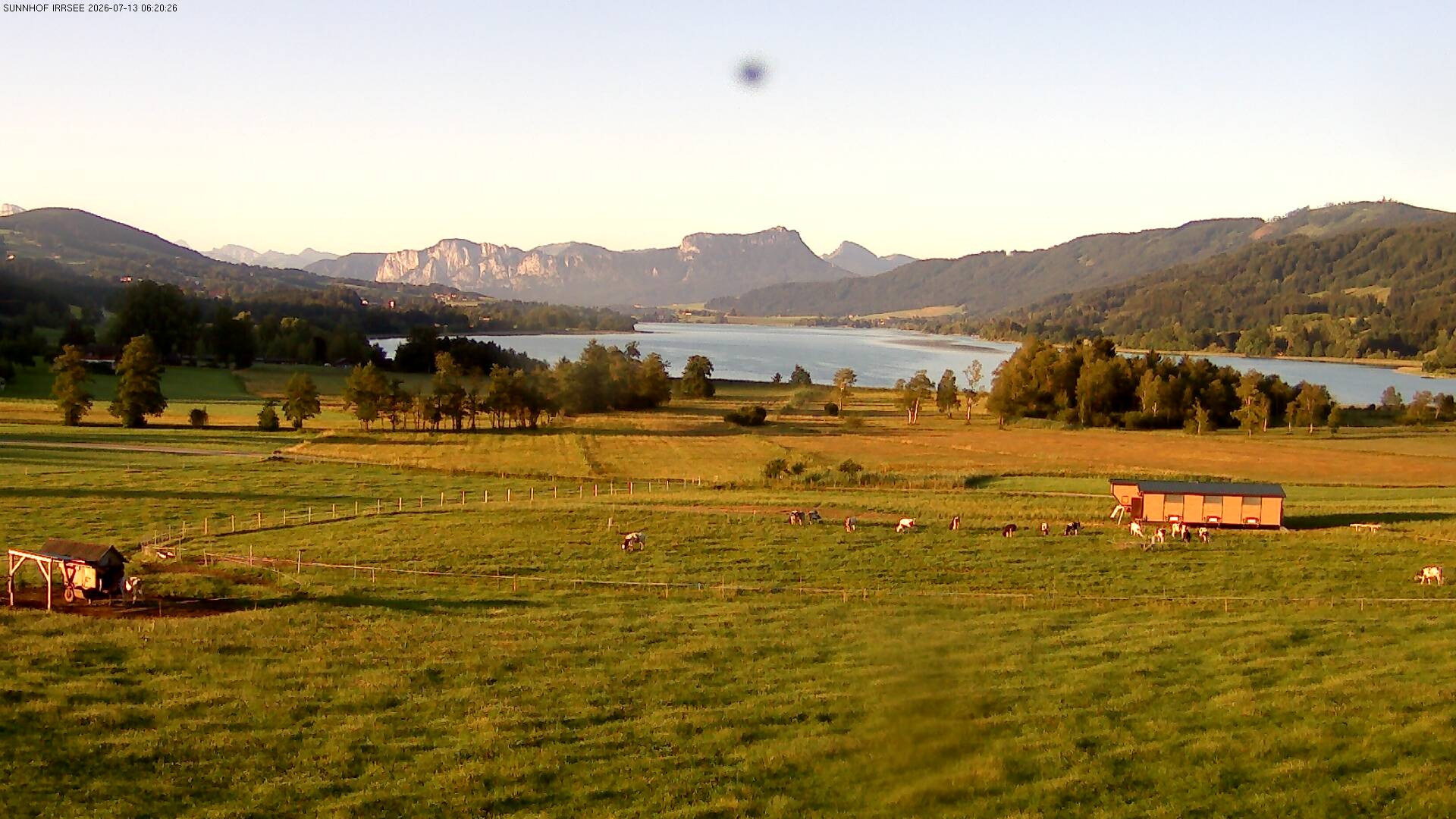 Archiv Foto Webcam Blick auf den Irrsee im Salzkammergut