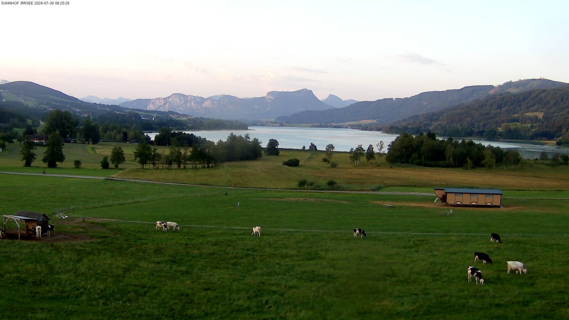 Archiv Foto Webcam Blick auf den Irrsee im Salzkammergut