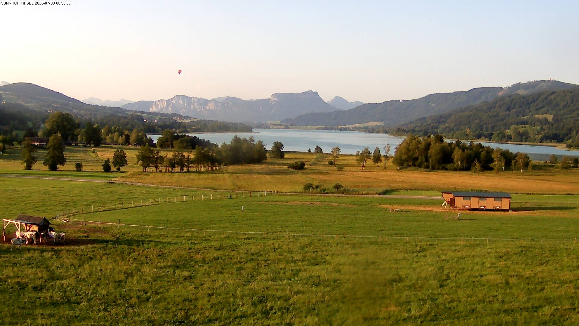 Archiv Foto Webcam Blick auf den Irrsee im Salzkammergut
