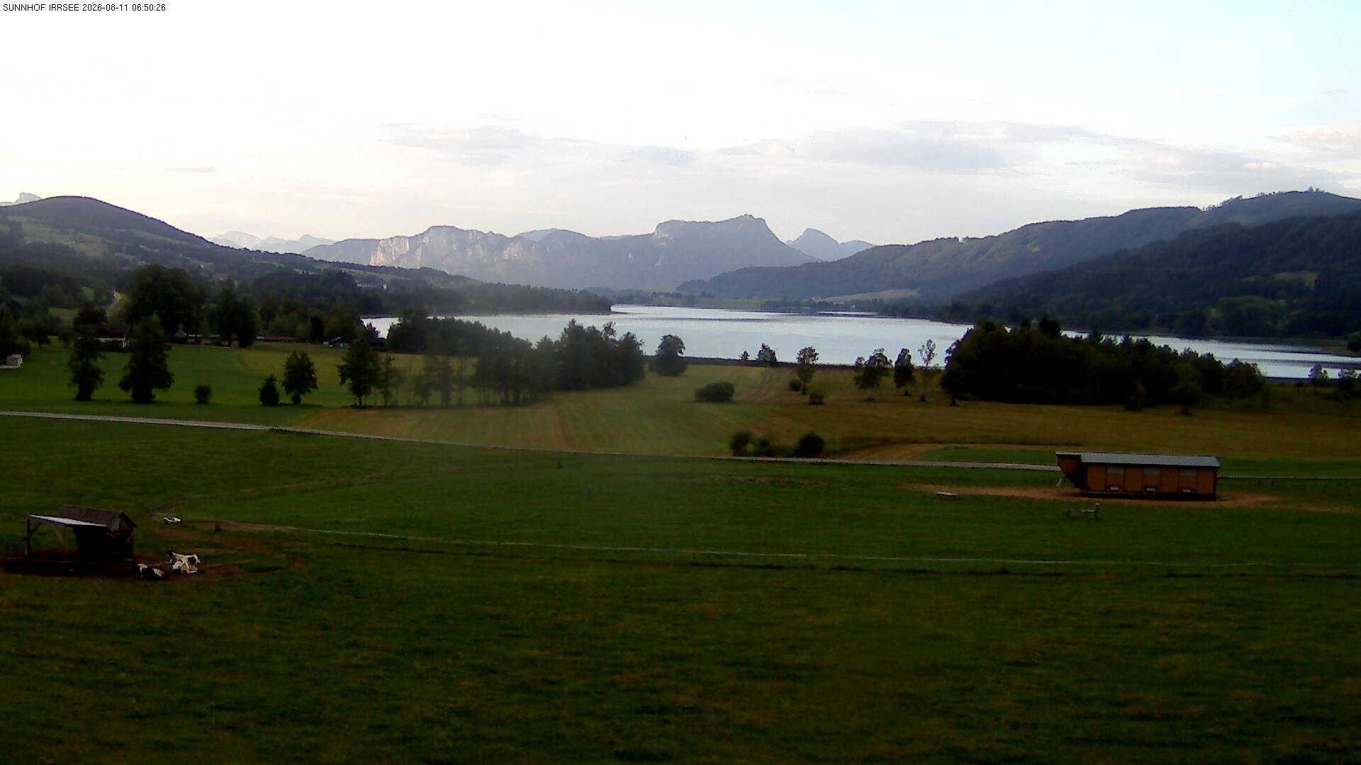 Archiv Foto Webcam Blick auf den Irrsee im Salzkammergut