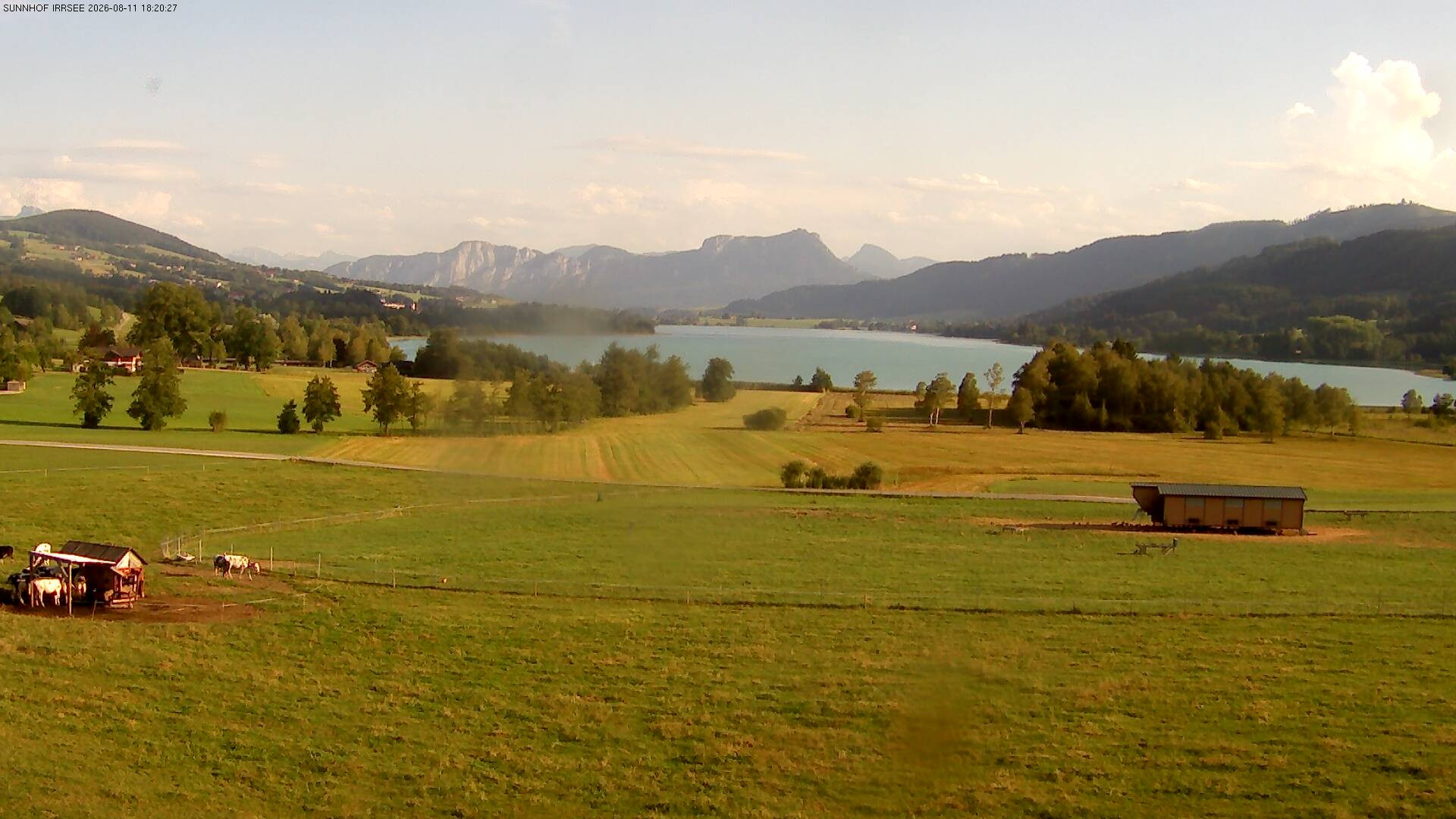 Archiv Foto Webcam Blick auf den Irrsee im Salzkammergut