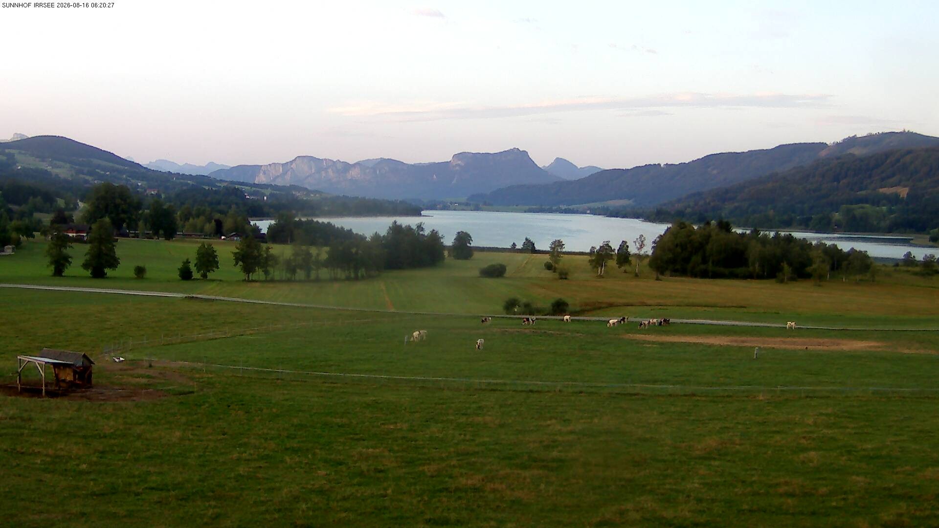 Archiv Foto Webcam Blick auf den Irrsee im Salzkammergut
