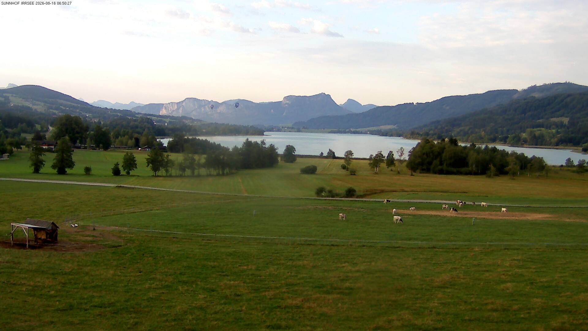 Archiv Foto Webcam Blick auf den Irrsee im Salzkammergut