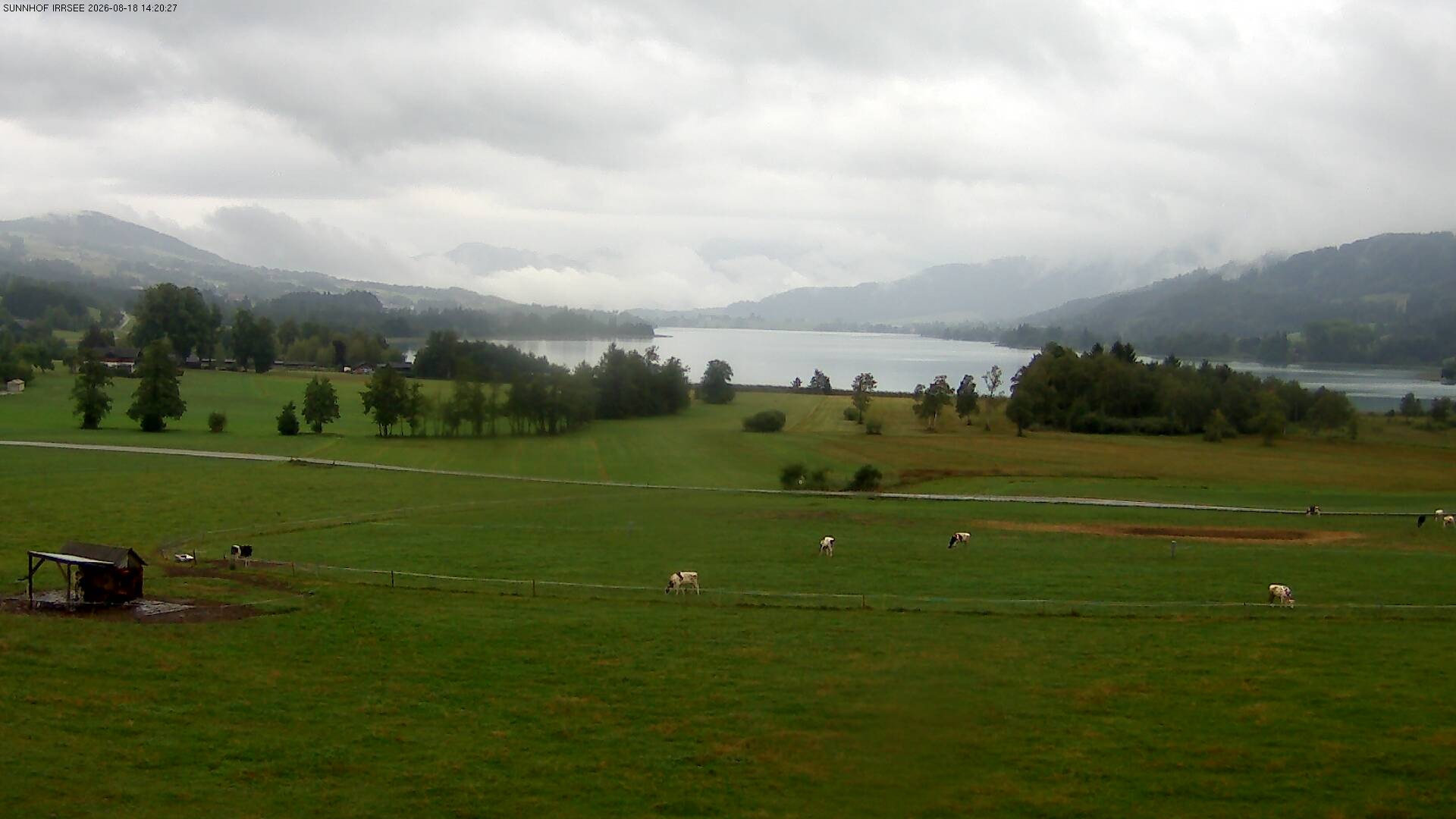Archiv Foto Webcam Blick auf den Irrsee im Salzkammergut