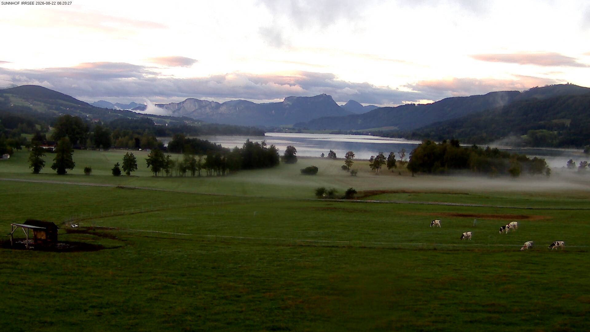 Archiv Foto Webcam Blick auf den Irrsee im Salzkammergut