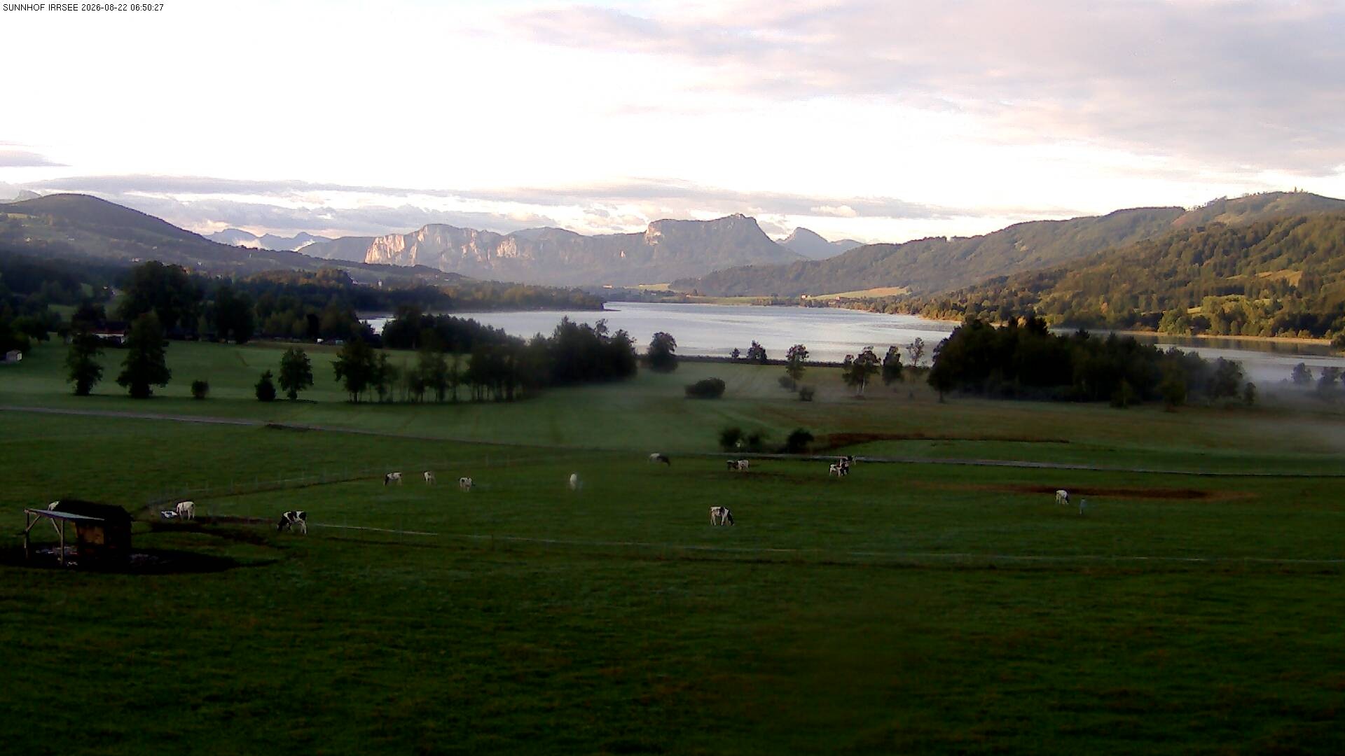 Archiv Foto Webcam Blick auf den Irrsee im Salzkammergut