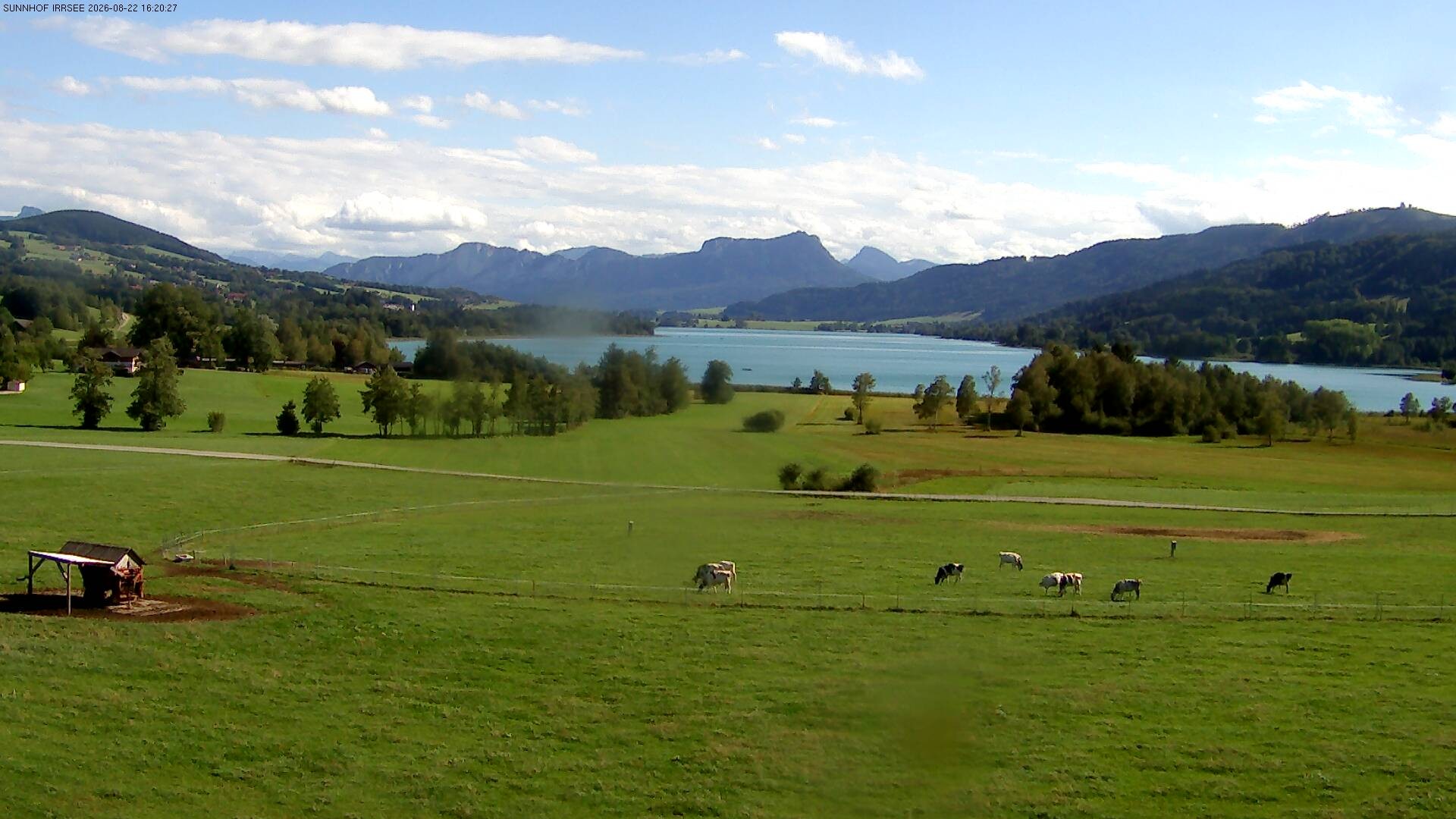 Archiv Foto Webcam Blick auf den Irrsee im Salzkammergut