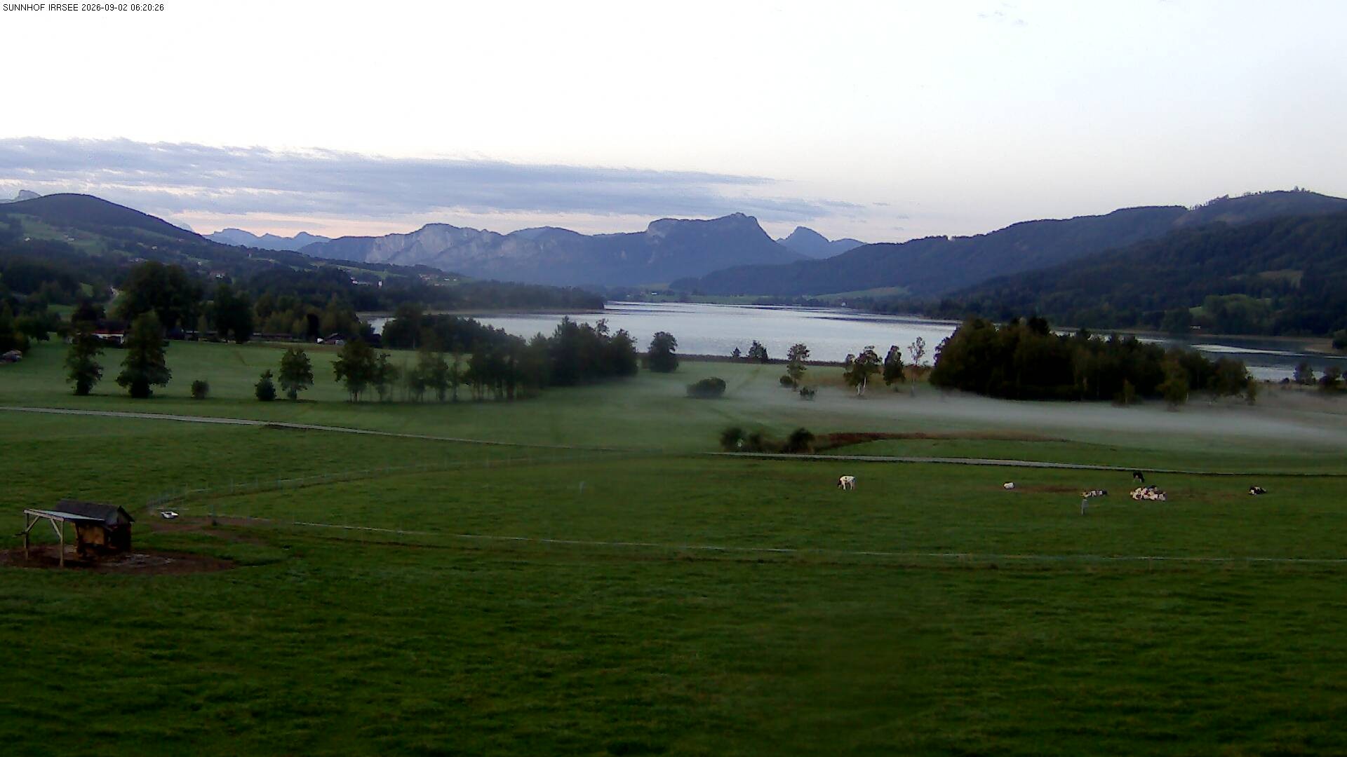 Archiv Foto Webcam Blick auf den Irrsee im Salzkammergut