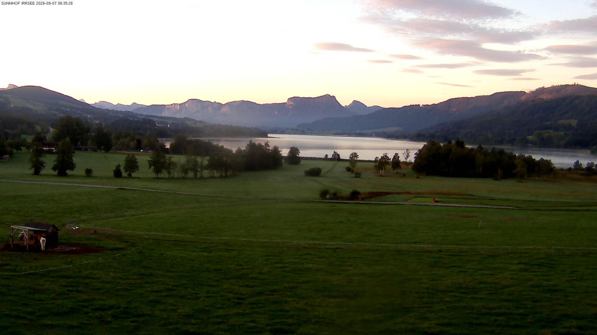 Archiv Foto Webcam Blick auf den Irrsee im Salzkammergut