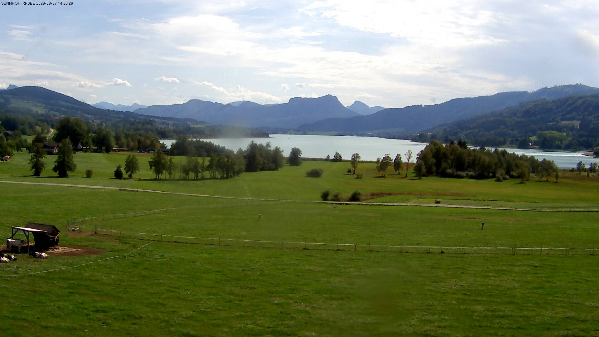 Archiv Foto Webcam Blick auf den Irrsee im Salzkammergut