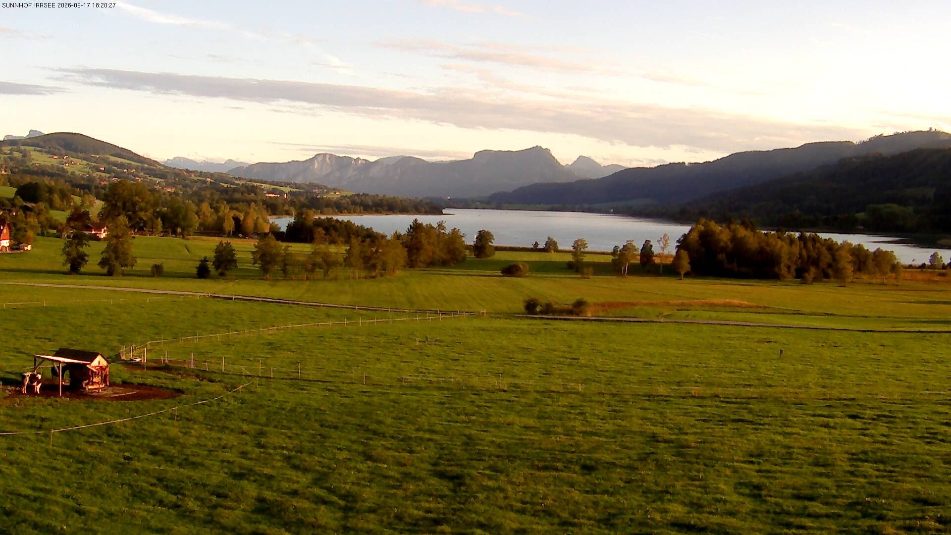 Archiv Foto Webcam Blick auf den Irrsee im Salzkammergut