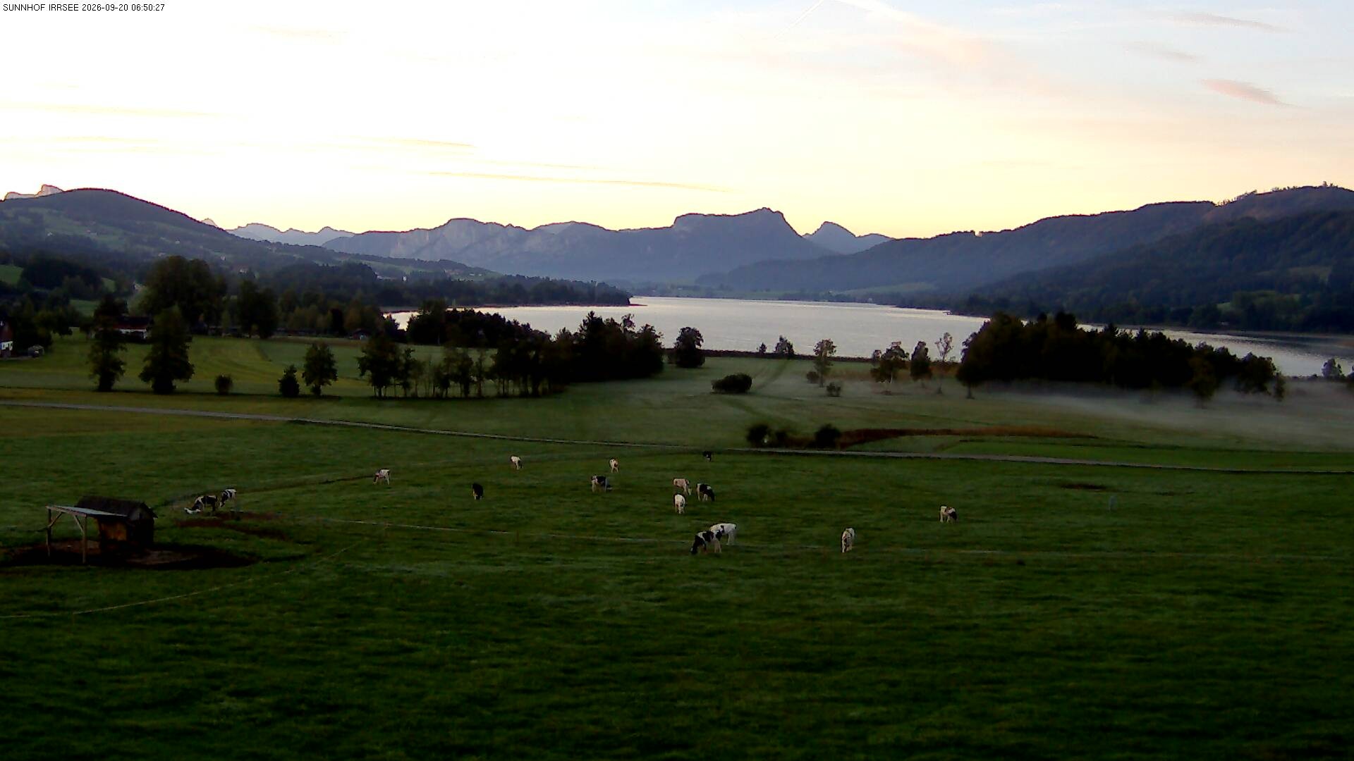 Archiv Foto Webcam Blick auf den Irrsee im Salzkammergut