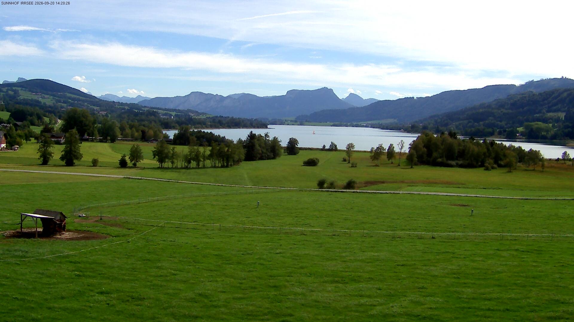 Archiv Foto Webcam Blick auf den Irrsee im Salzkammergut