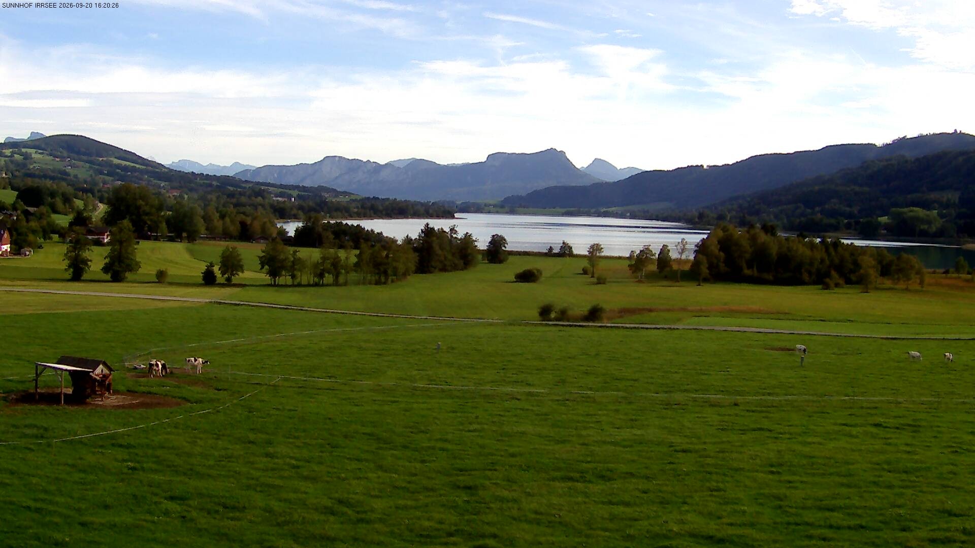 Archiv Foto Webcam Blick auf den Irrsee im Salzkammergut