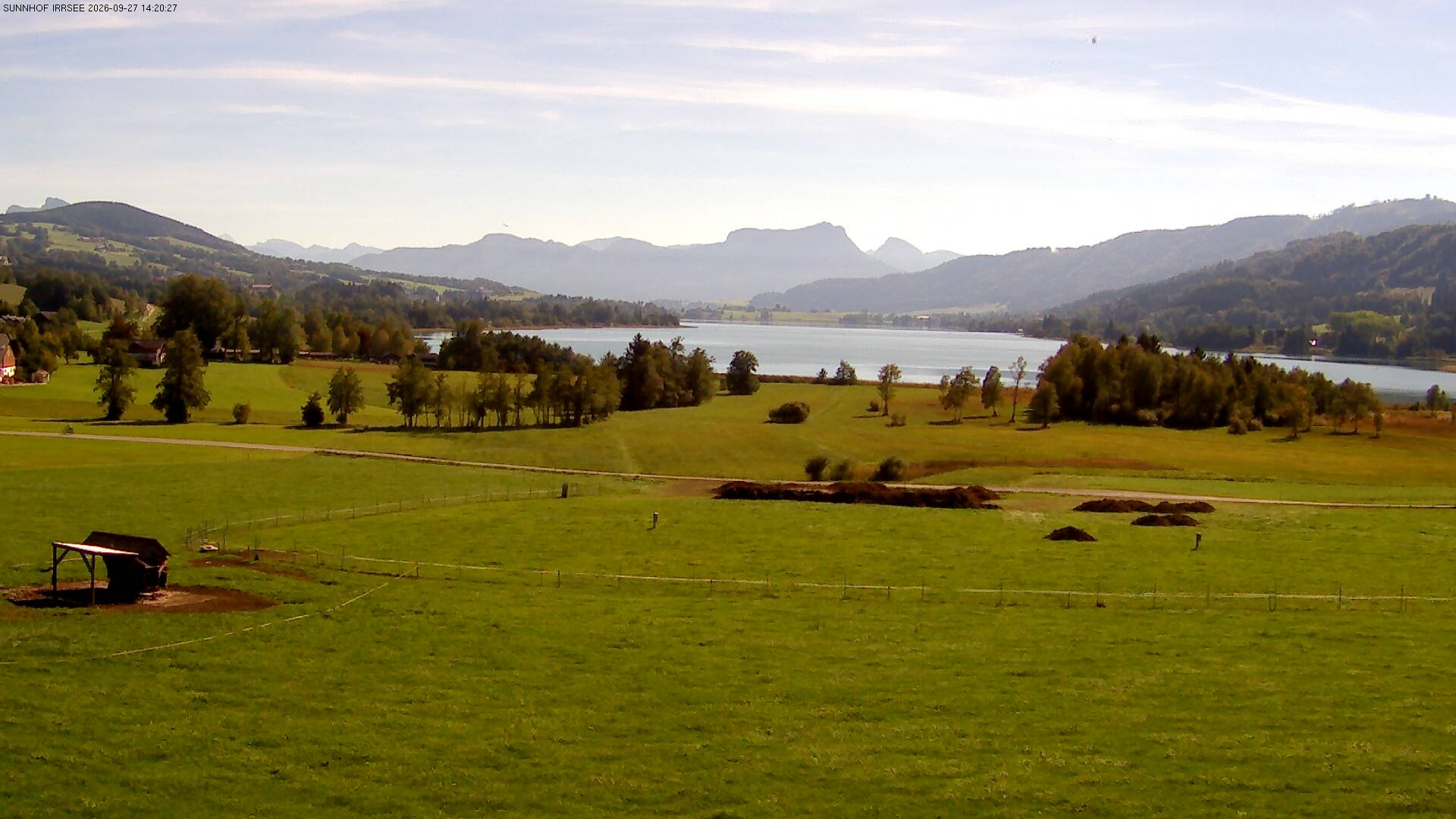 Archiv Foto Webcam Blick auf den Irrsee im Salzkammergut