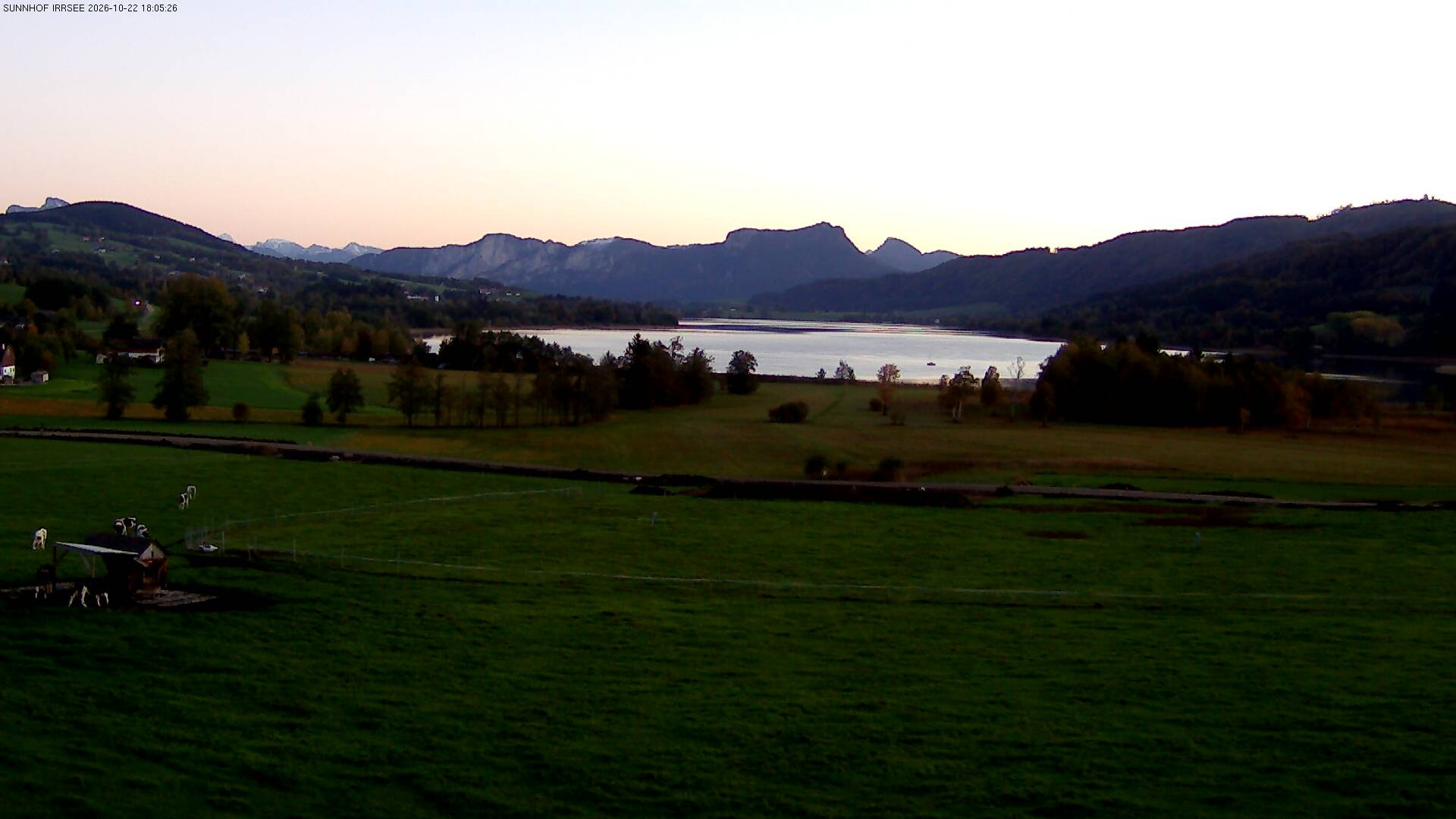 Archiv Foto Webcam Blick auf den Irrsee im Salzkammergut