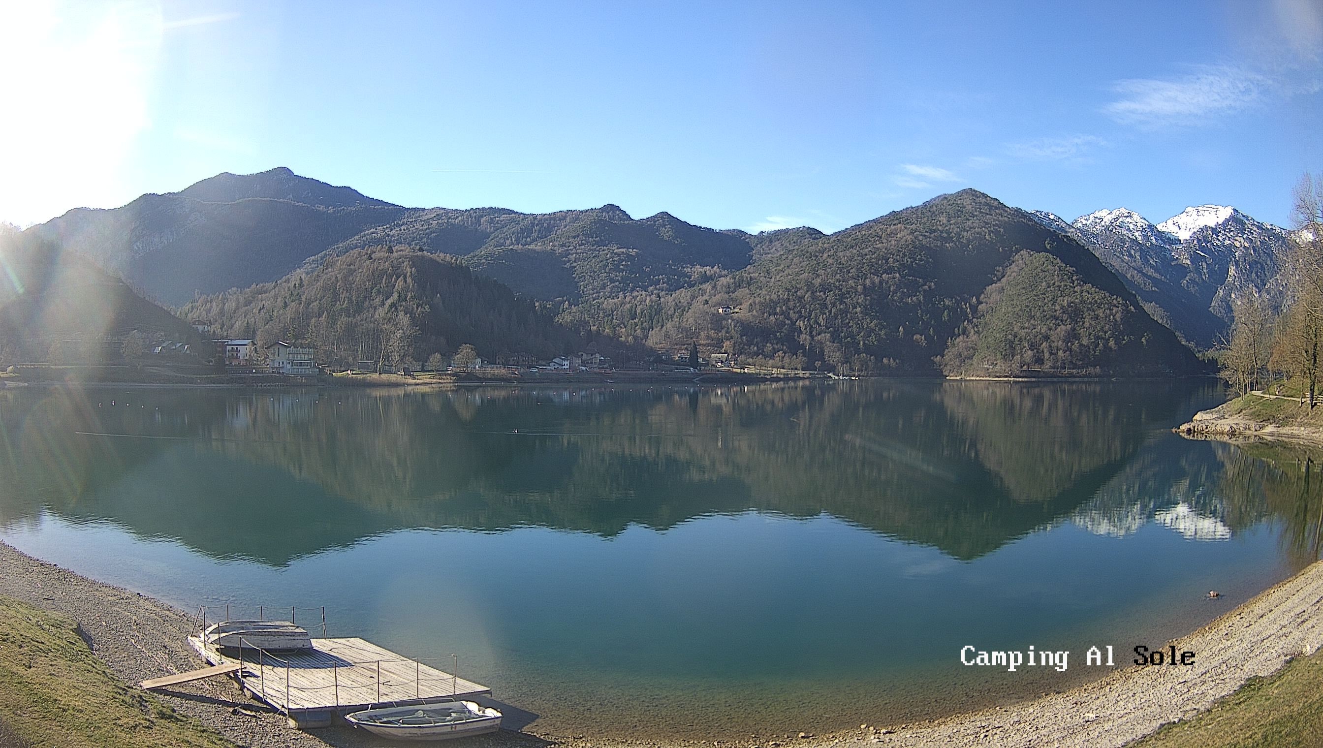 Archived image Webcam View at the Lago di Ledro