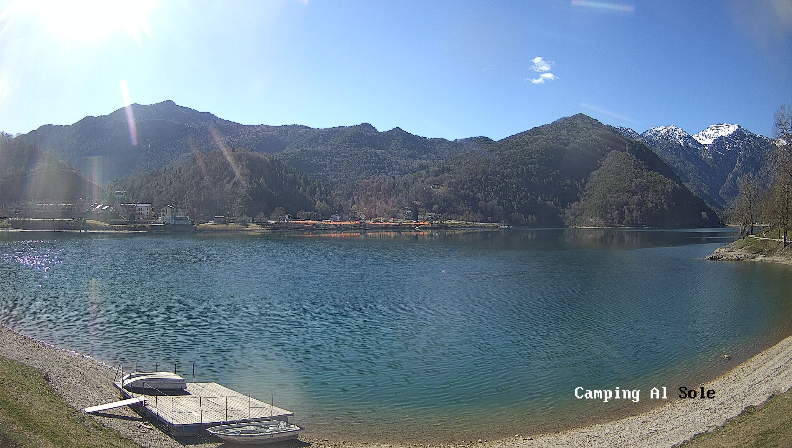 Archived image Webcam View at the Lago di Ledro