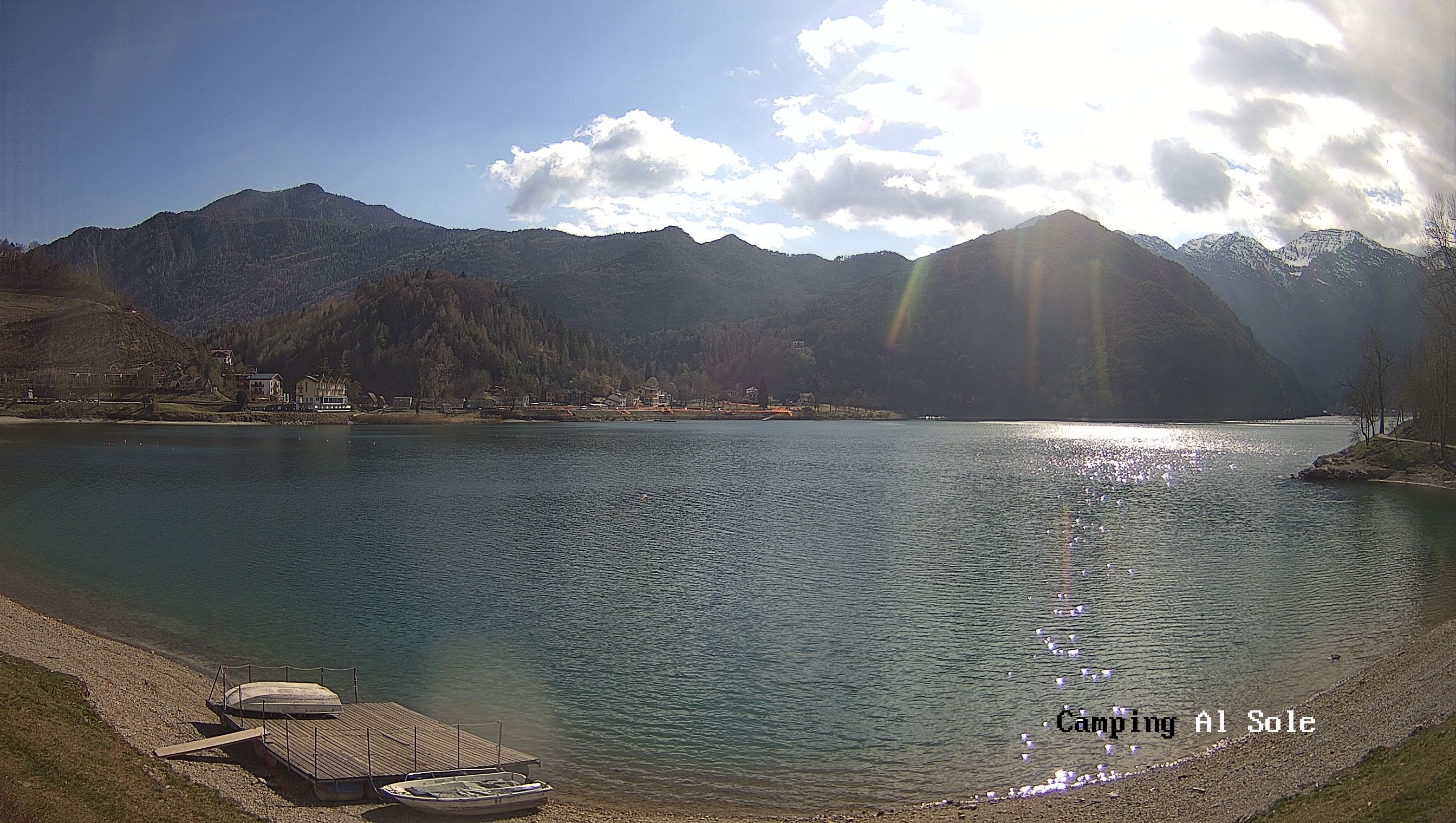 Archived image Webcam View at the Lago di Ledro