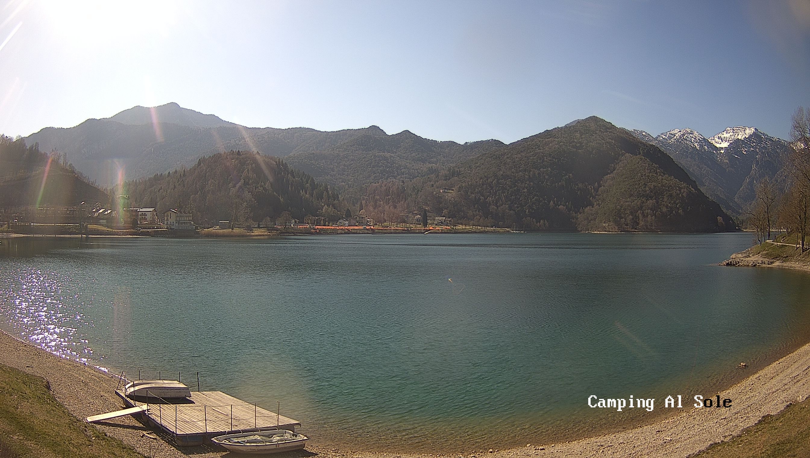 Archived image Webcam View at the Lago di Ledro