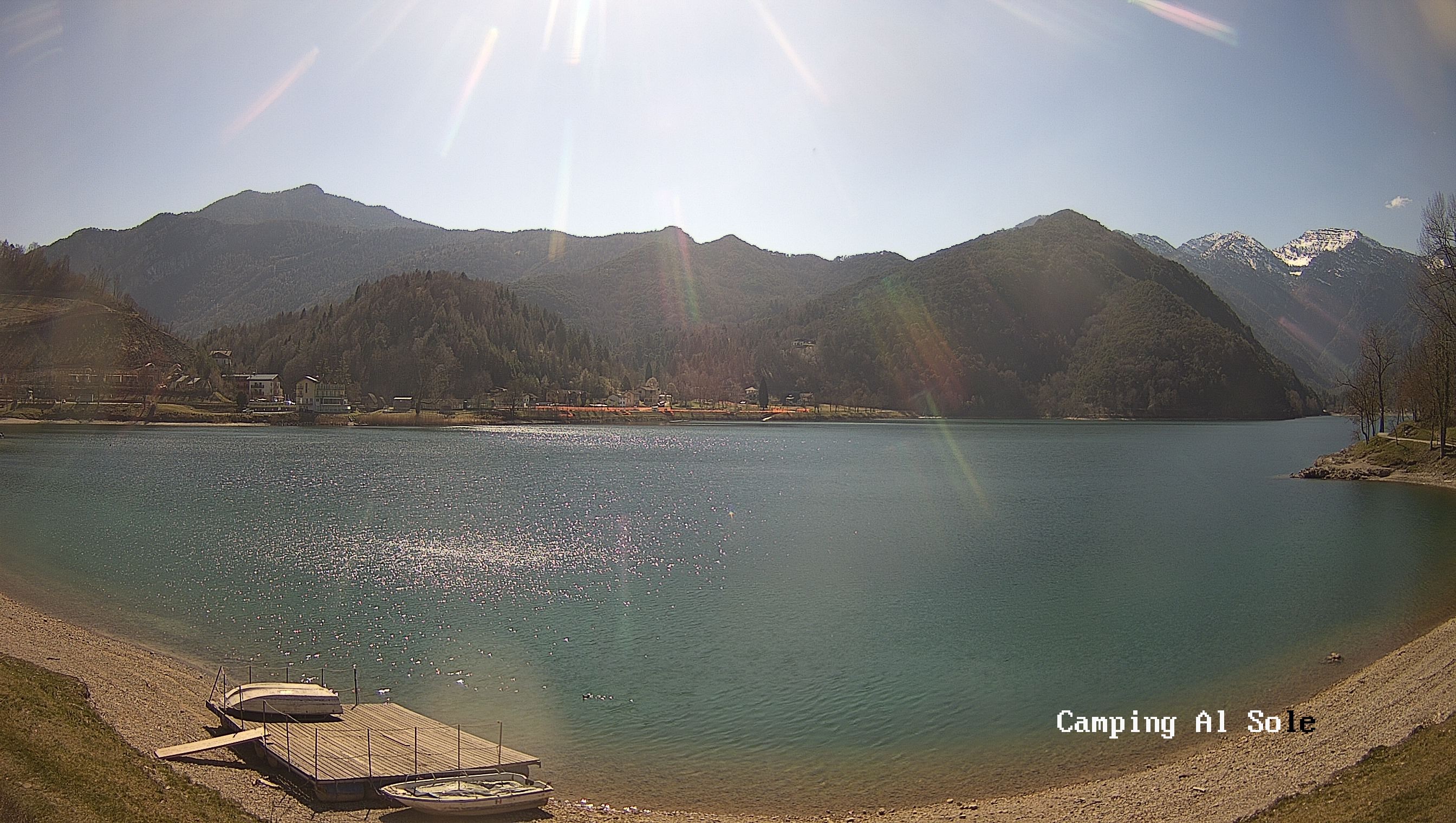 Archived image Webcam View at the Lago di Ledro