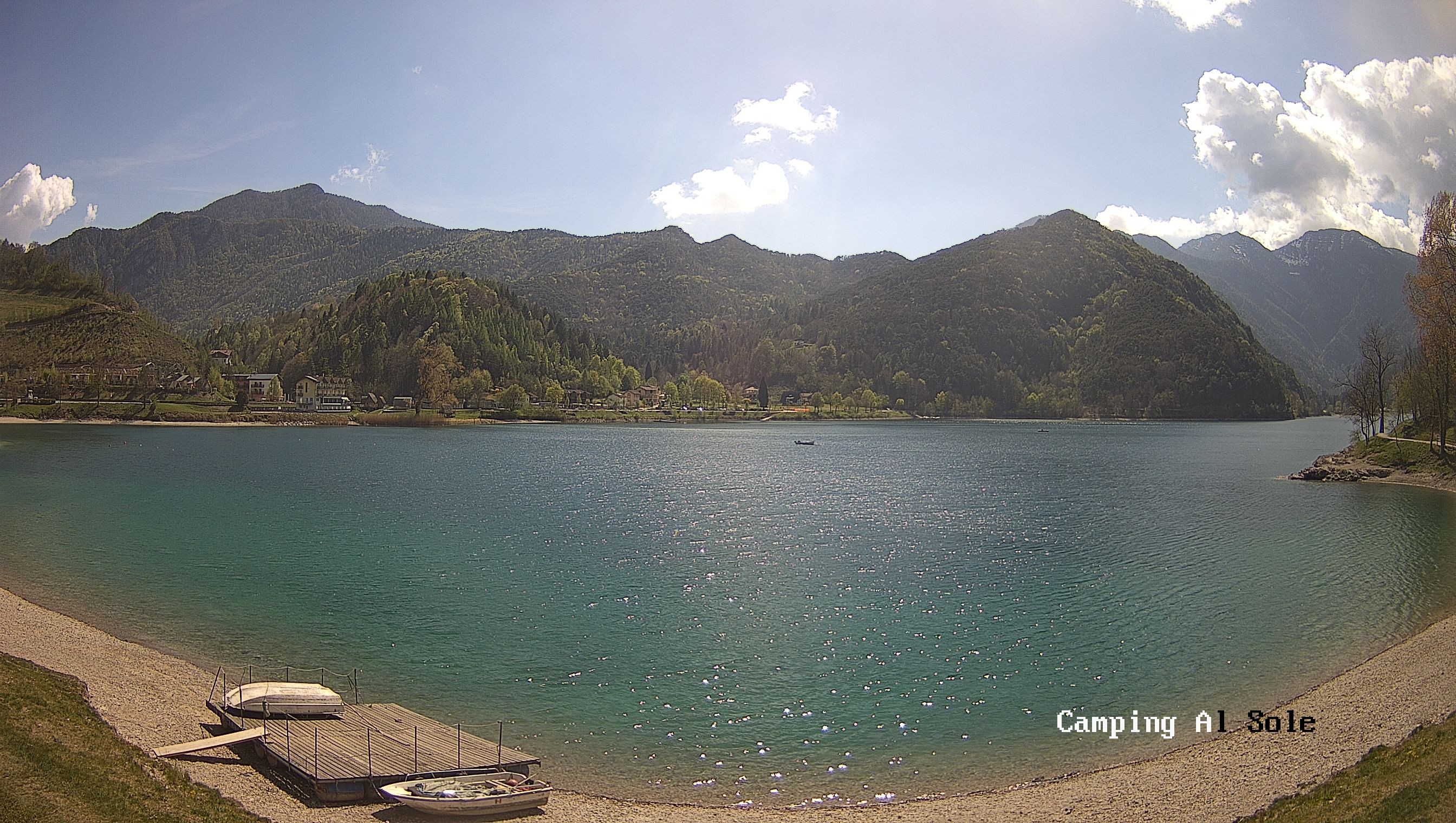 Archived image Webcam View at the Lago di Ledro