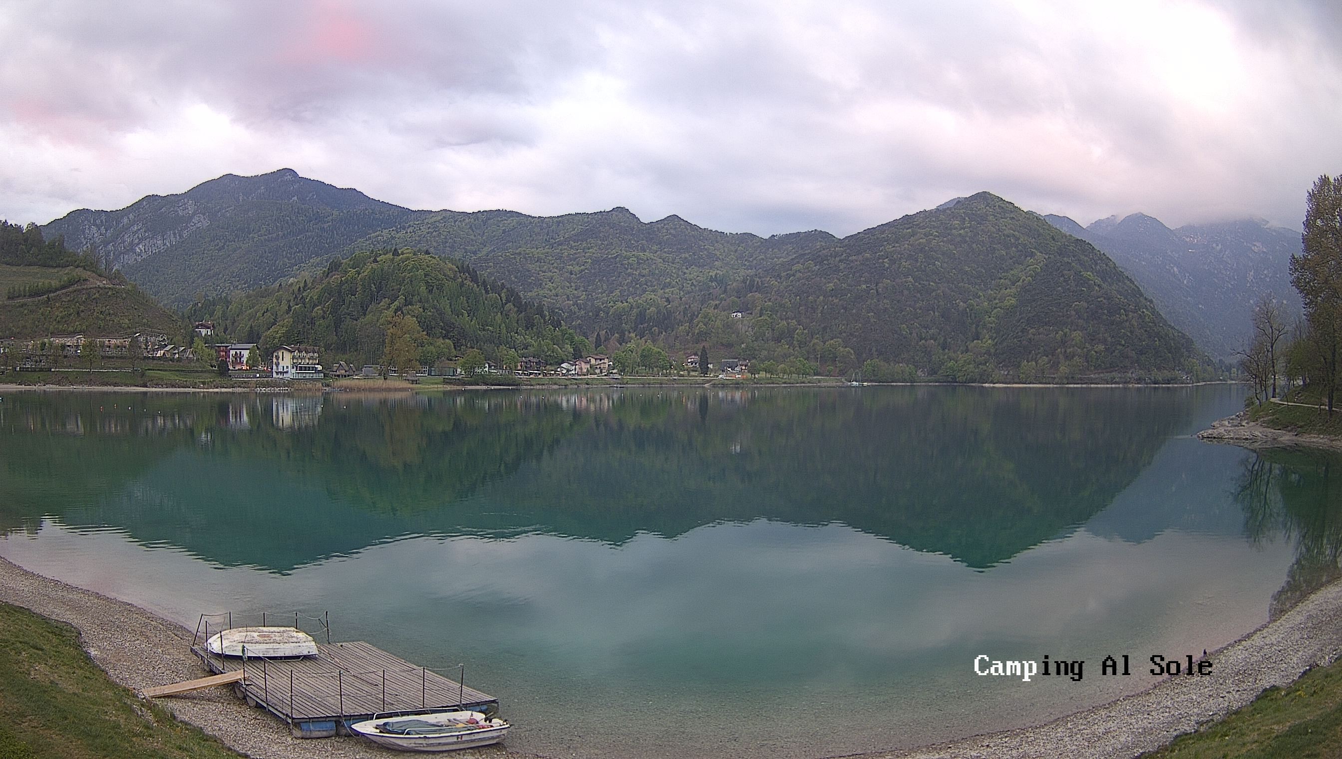 Archived image Webcam View at the Lago di Ledro