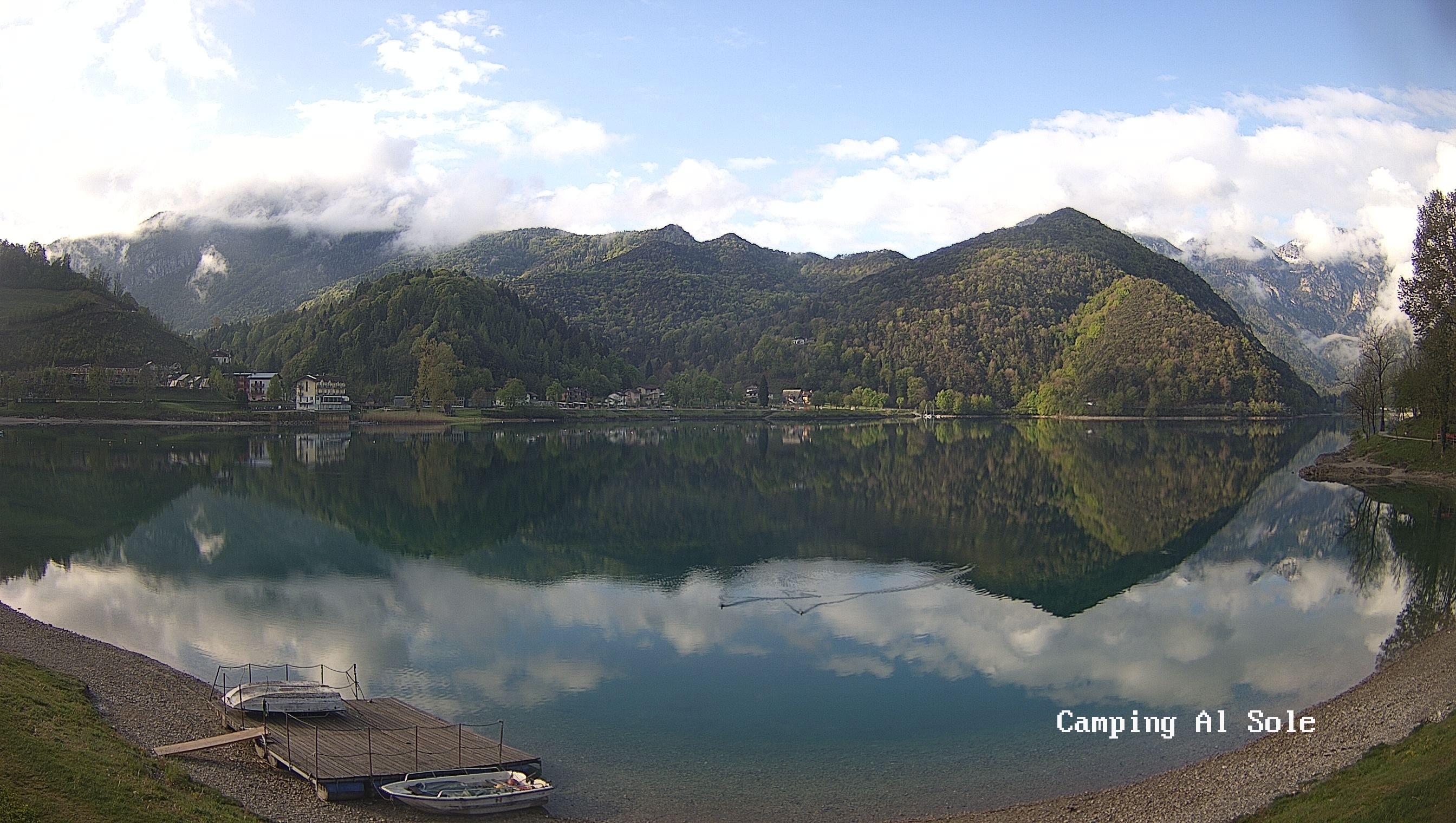 Archived image Webcam View at the Lago di Ledro