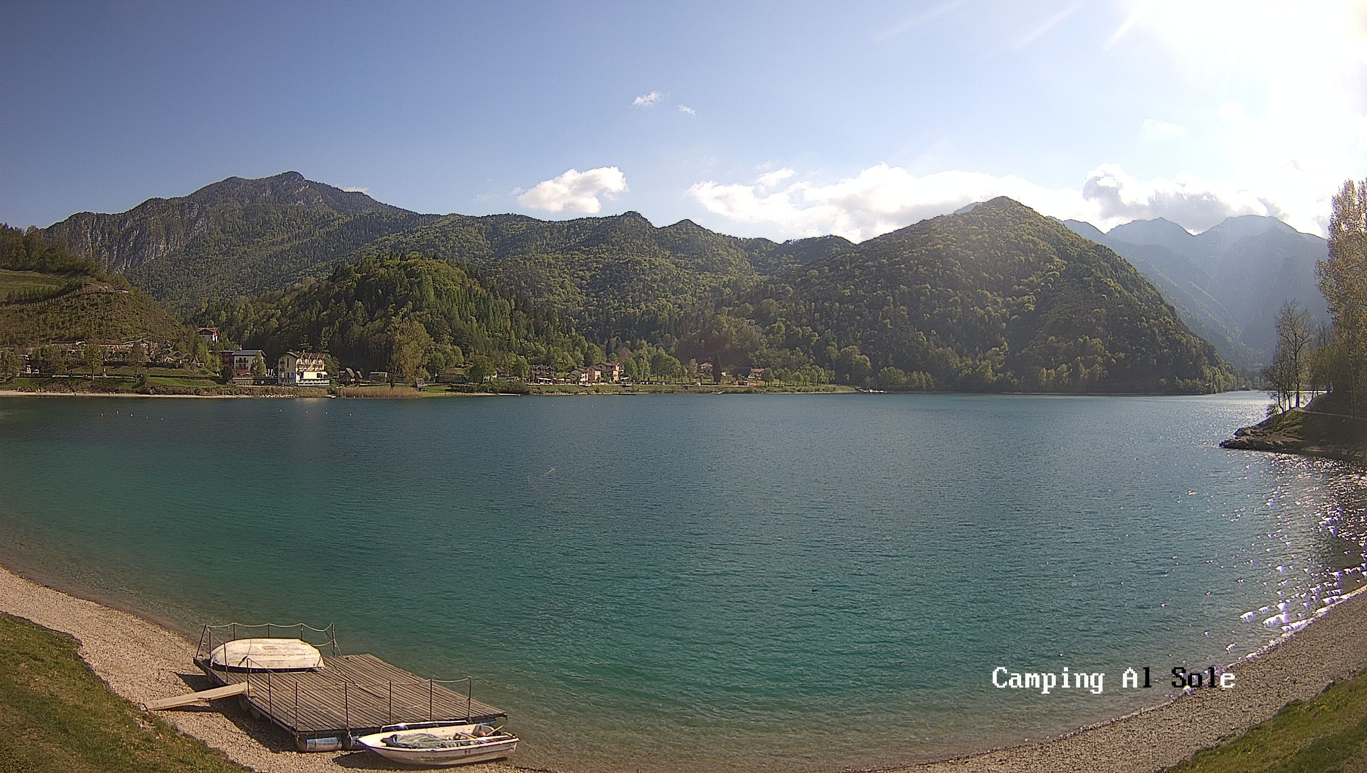 Archived image Webcam View at the Lago di Ledro