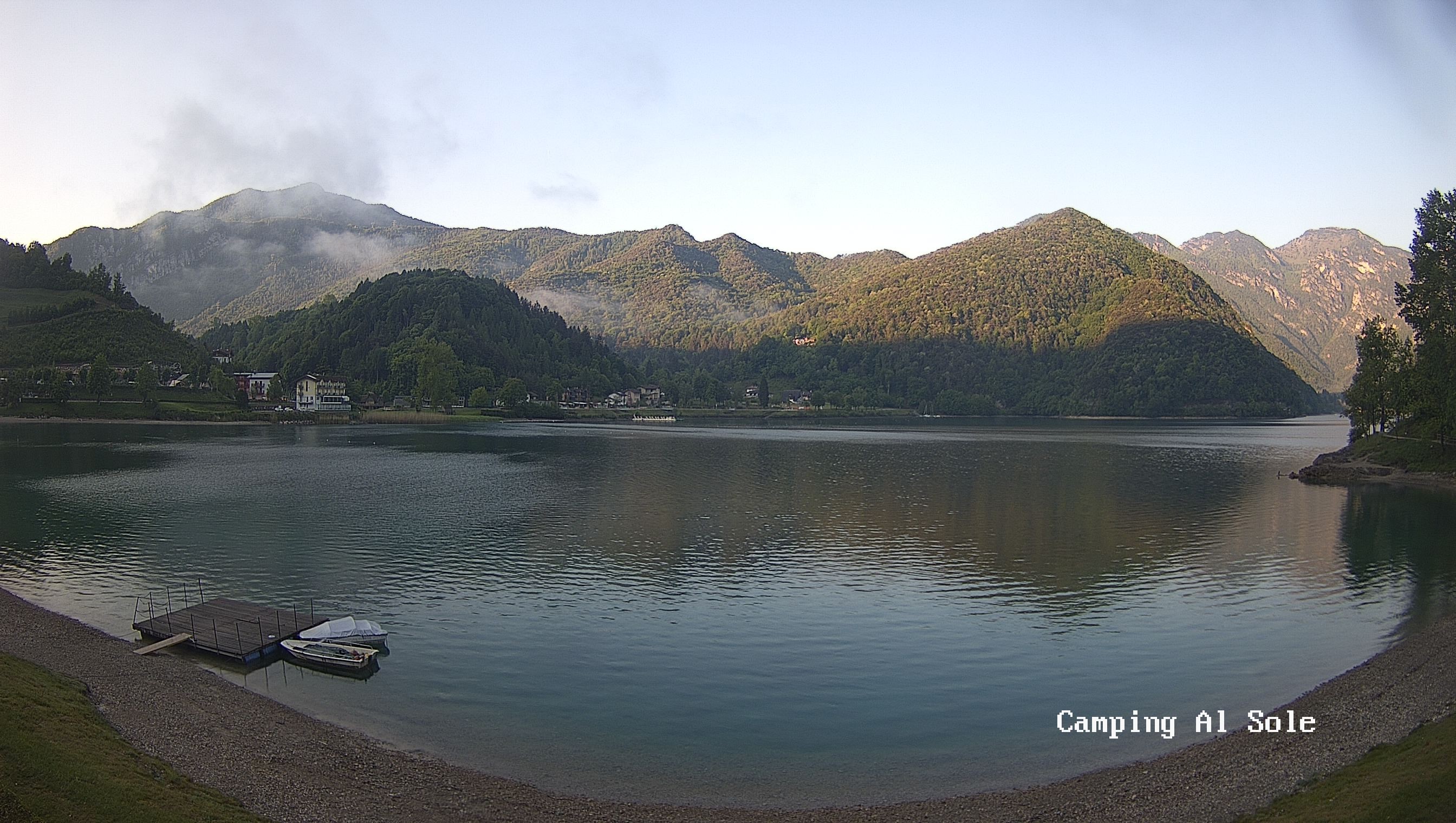 Archived image Webcam View at the Lago di Ledro
