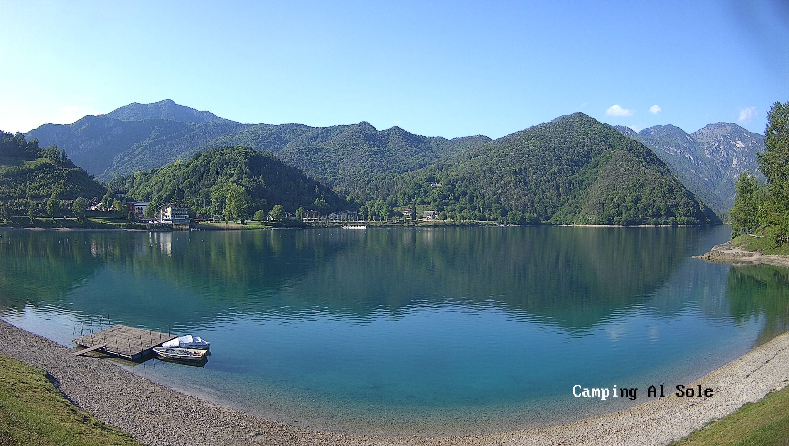 Archived image Webcam View at the Lago di Ledro