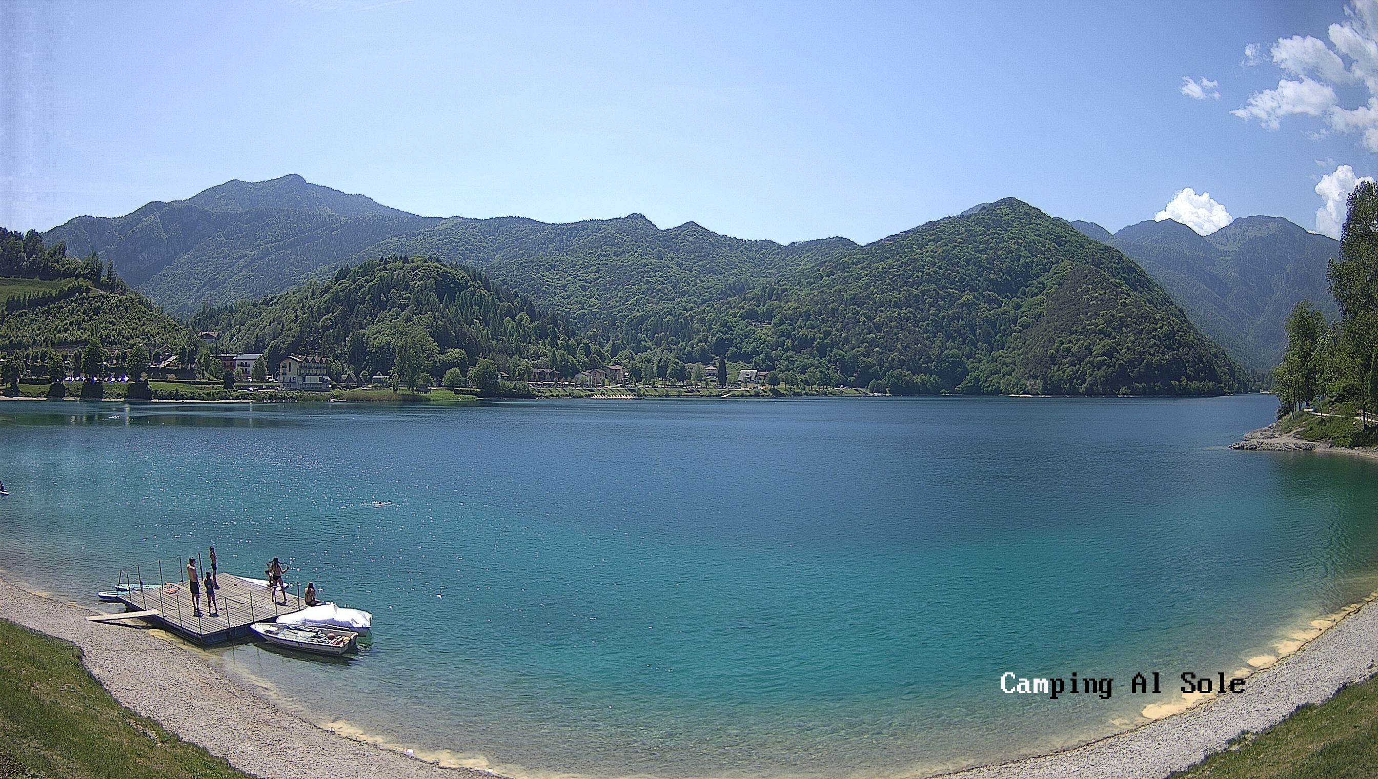 Archiv Foto Webcam Ledrosee - Lago di Ledro