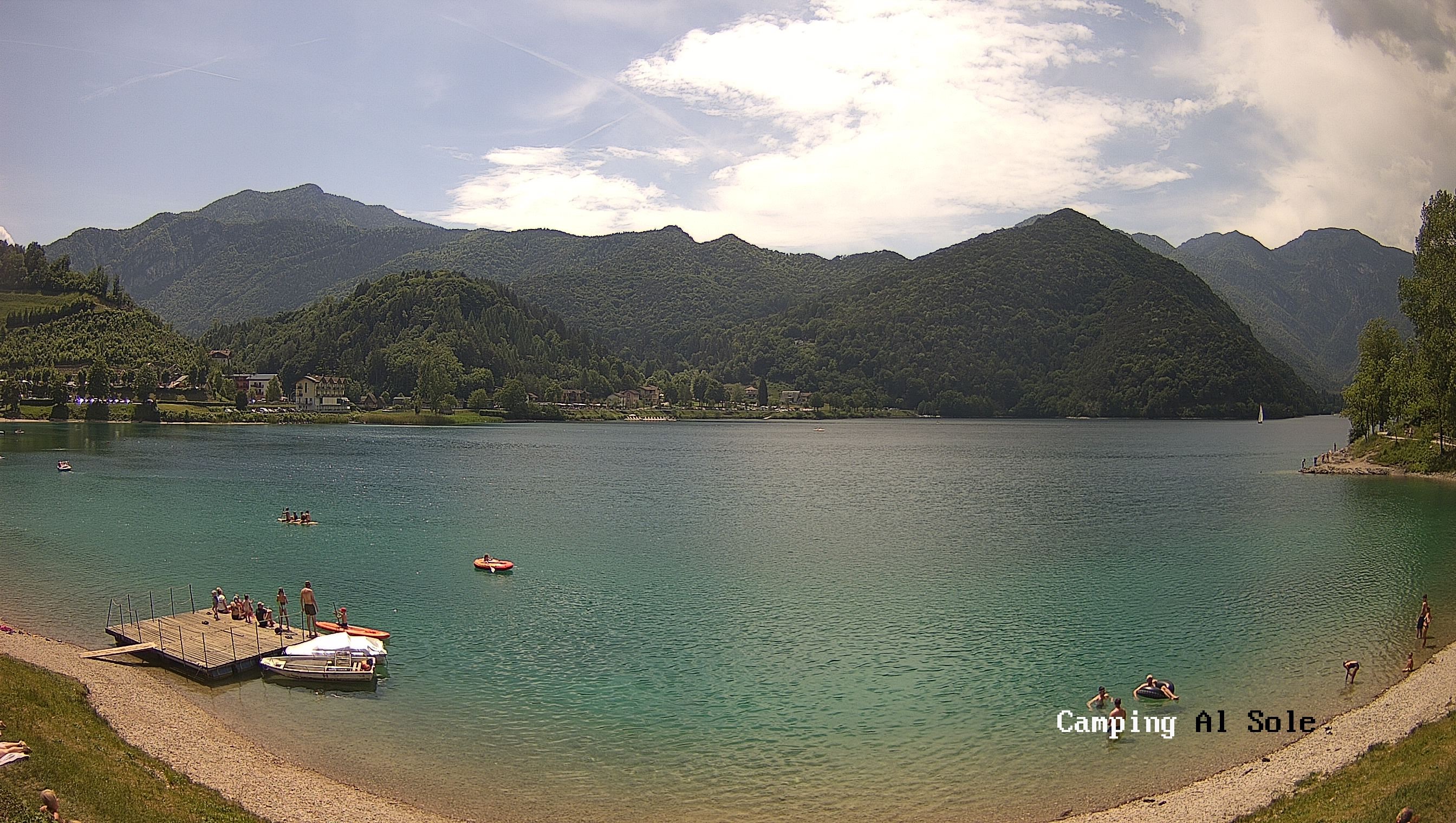 Archiv Foto Webcam Ledrosee - Lago di Ledro