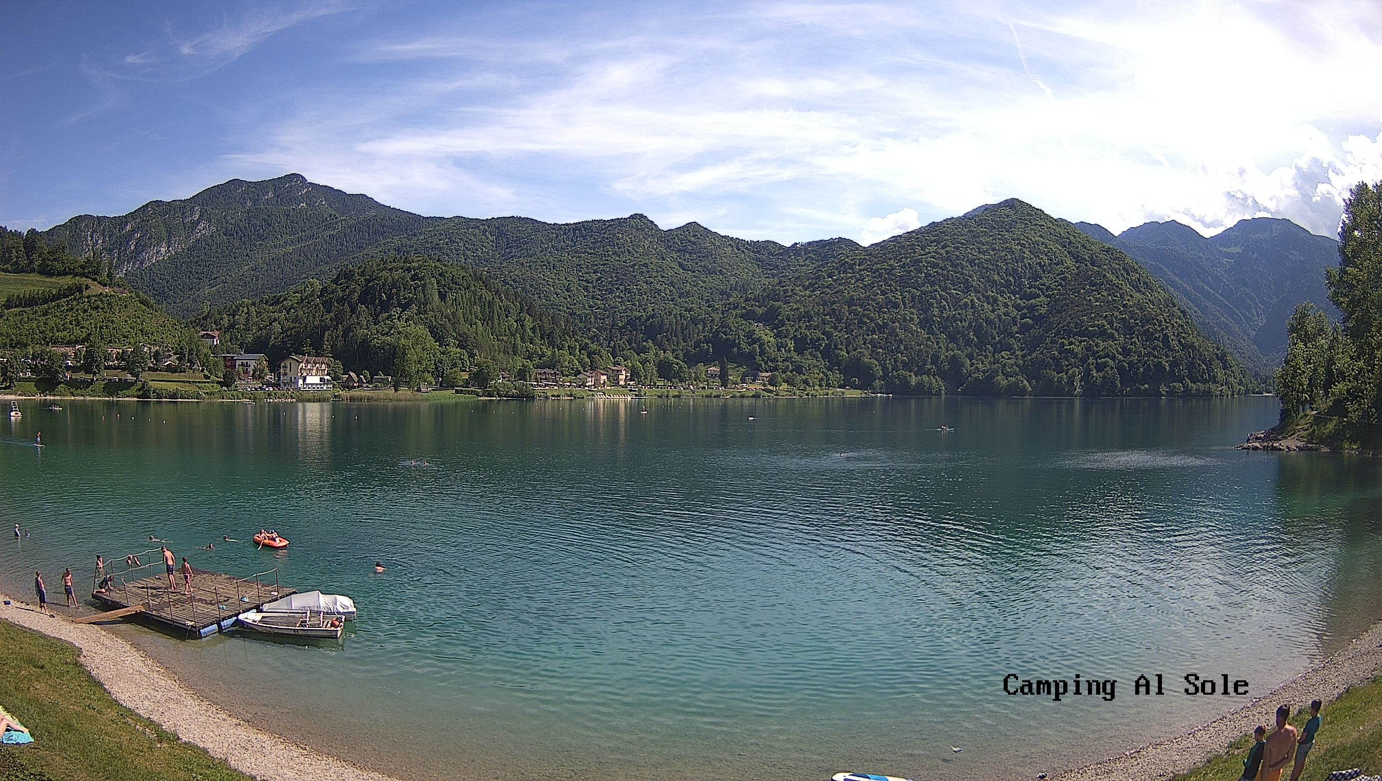 Archiv Foto Webcam Ledrosee - Lago di Ledro