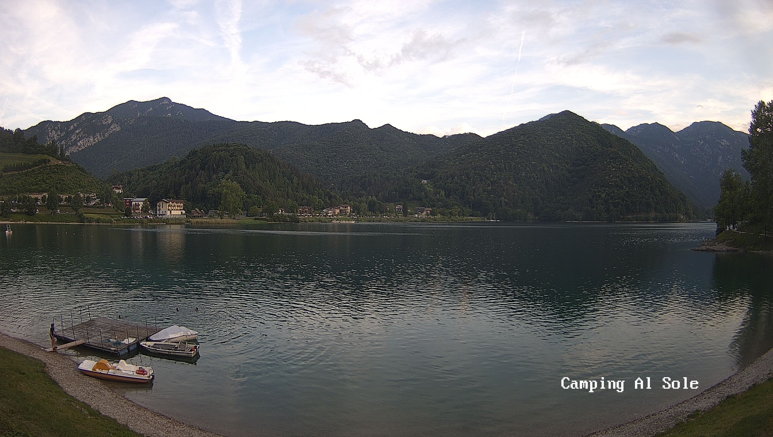 Archiv Foto Webcam Ledrosee - Lago di Ledro