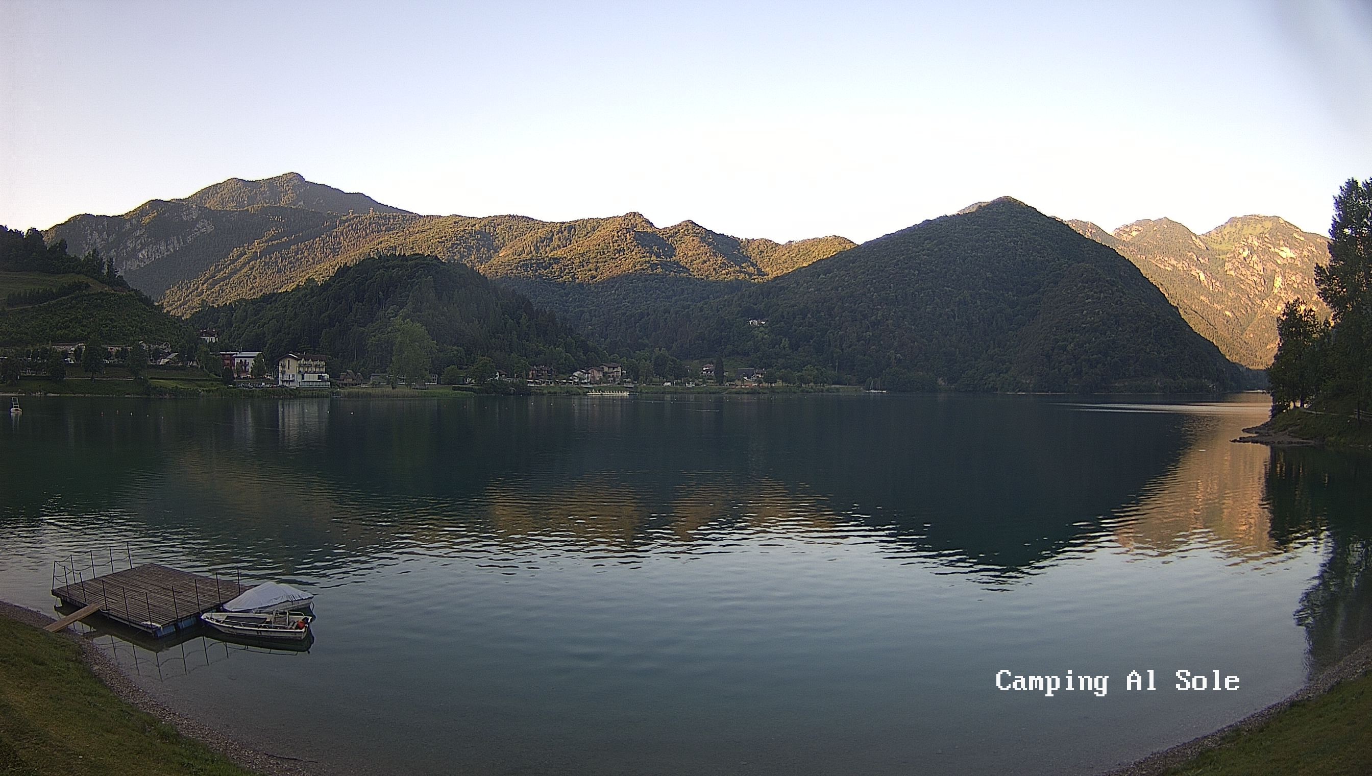 Archived image Webcam View at the Lago di Ledro
