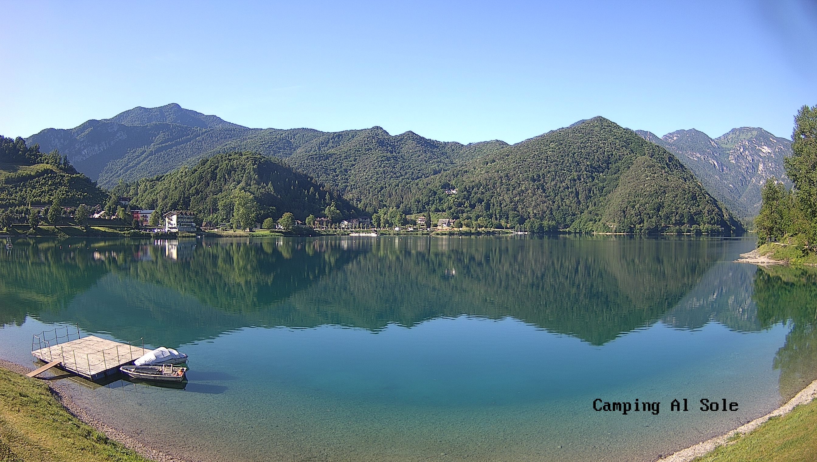 Archived image Webcam View at the Lago di Ledro