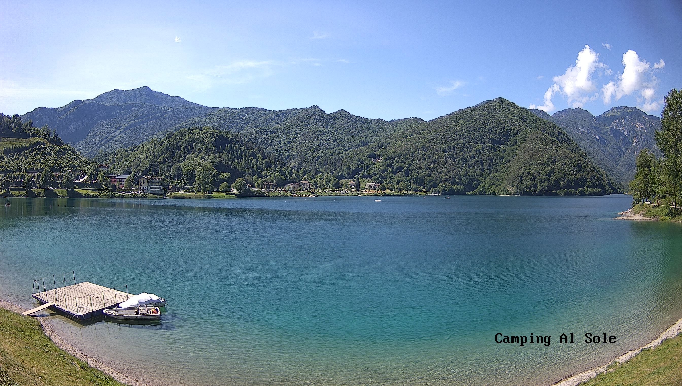 Archived image Webcam View at the Lago di Ledro