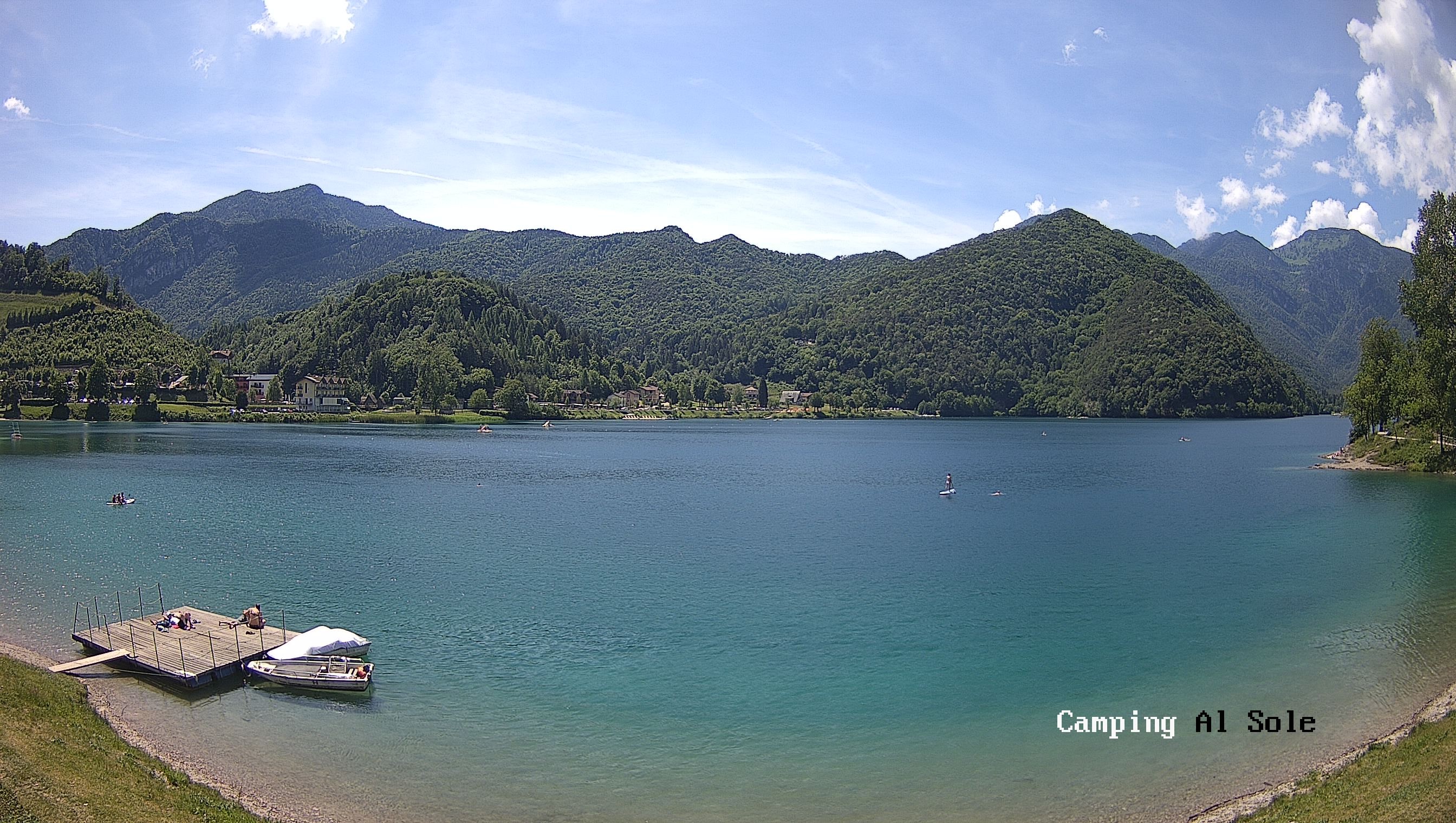 Archived image Webcam View at the Lago di Ledro
