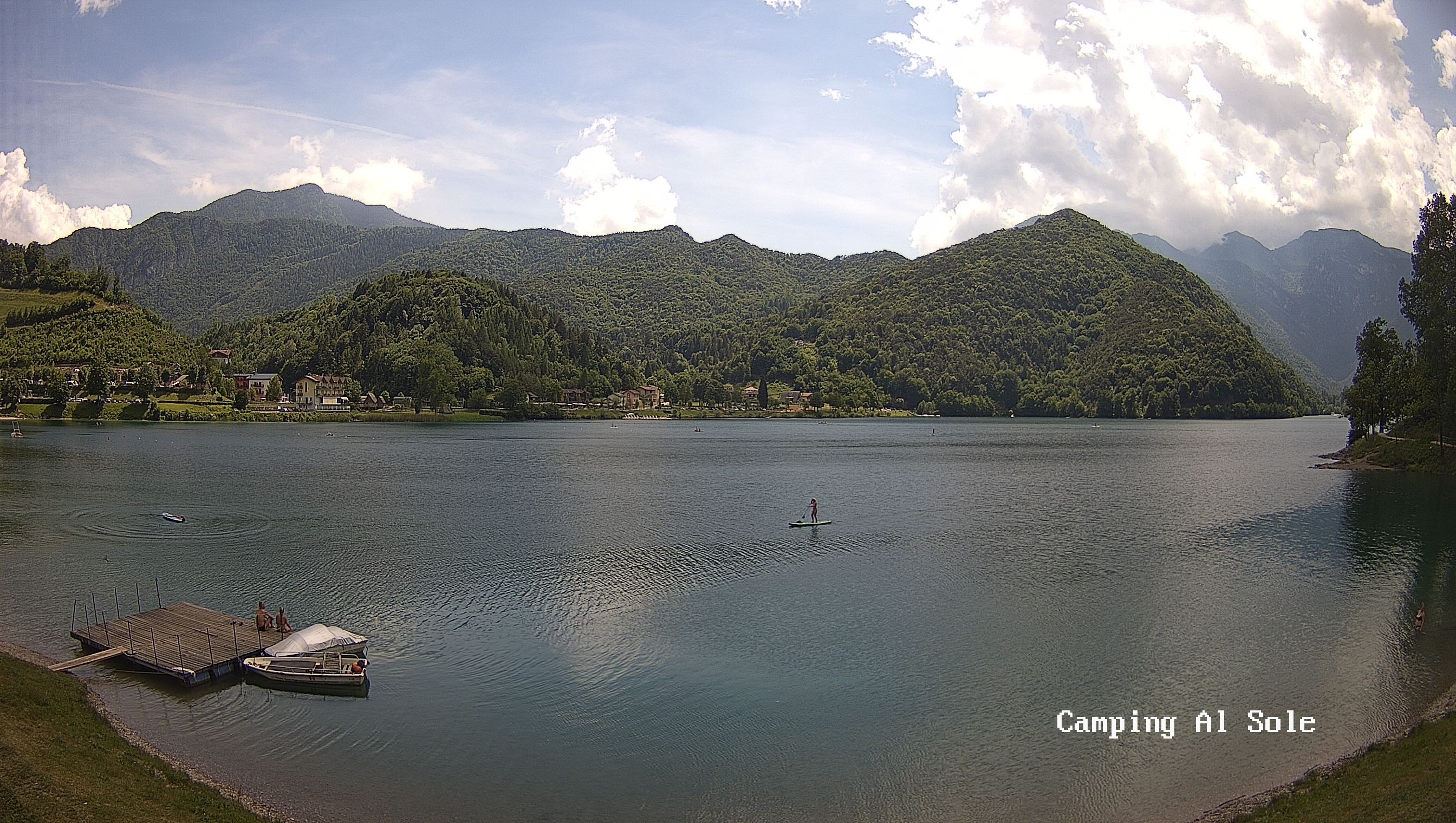 Archived image Webcam View at the Lago di Ledro