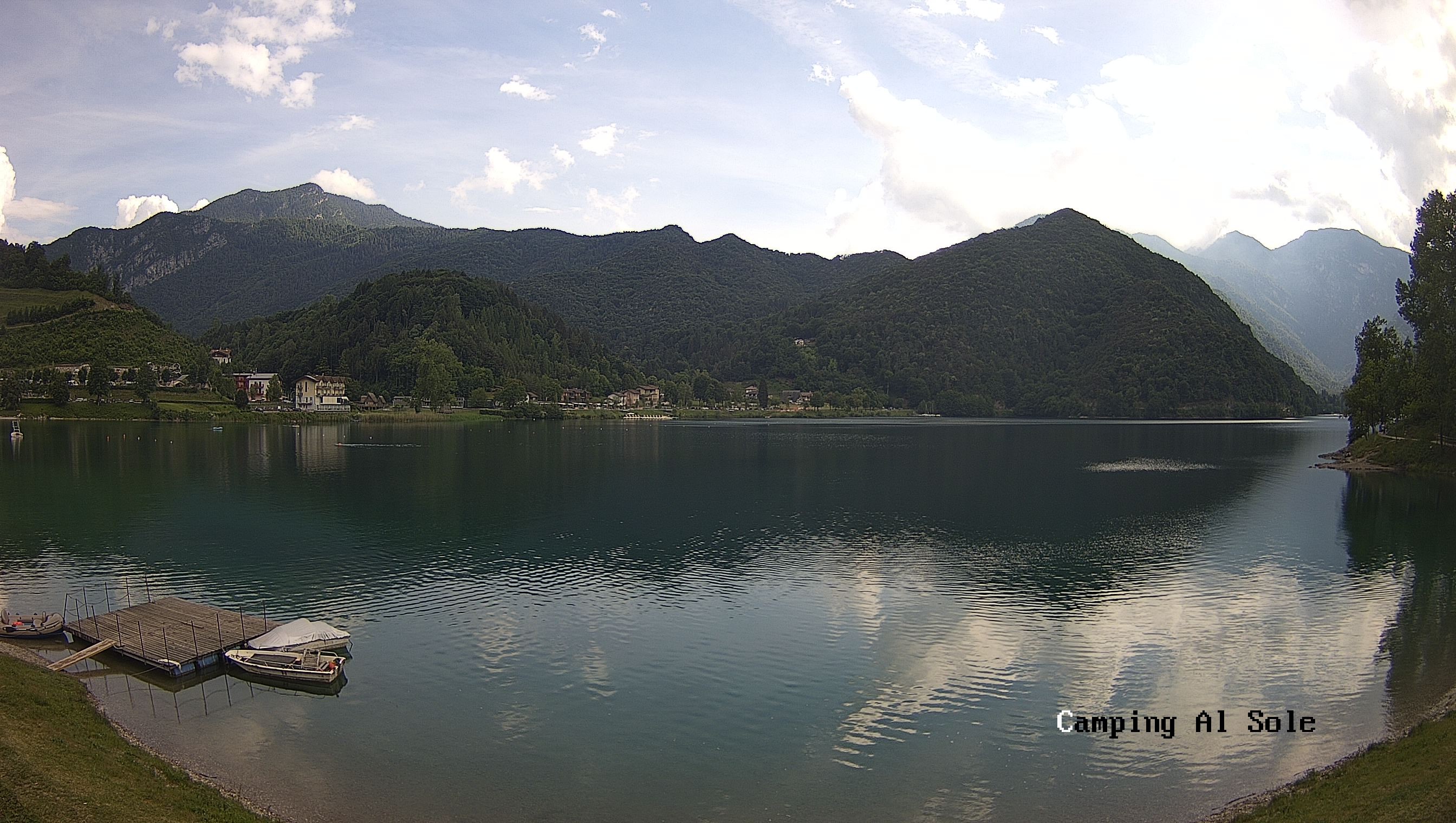 Archived image Webcam View at the Lago di Ledro