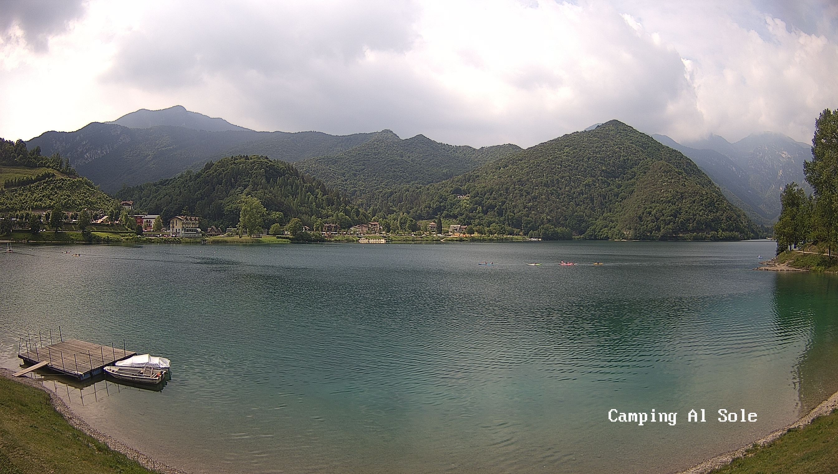Archived image Webcam View at the Lago di Ledro