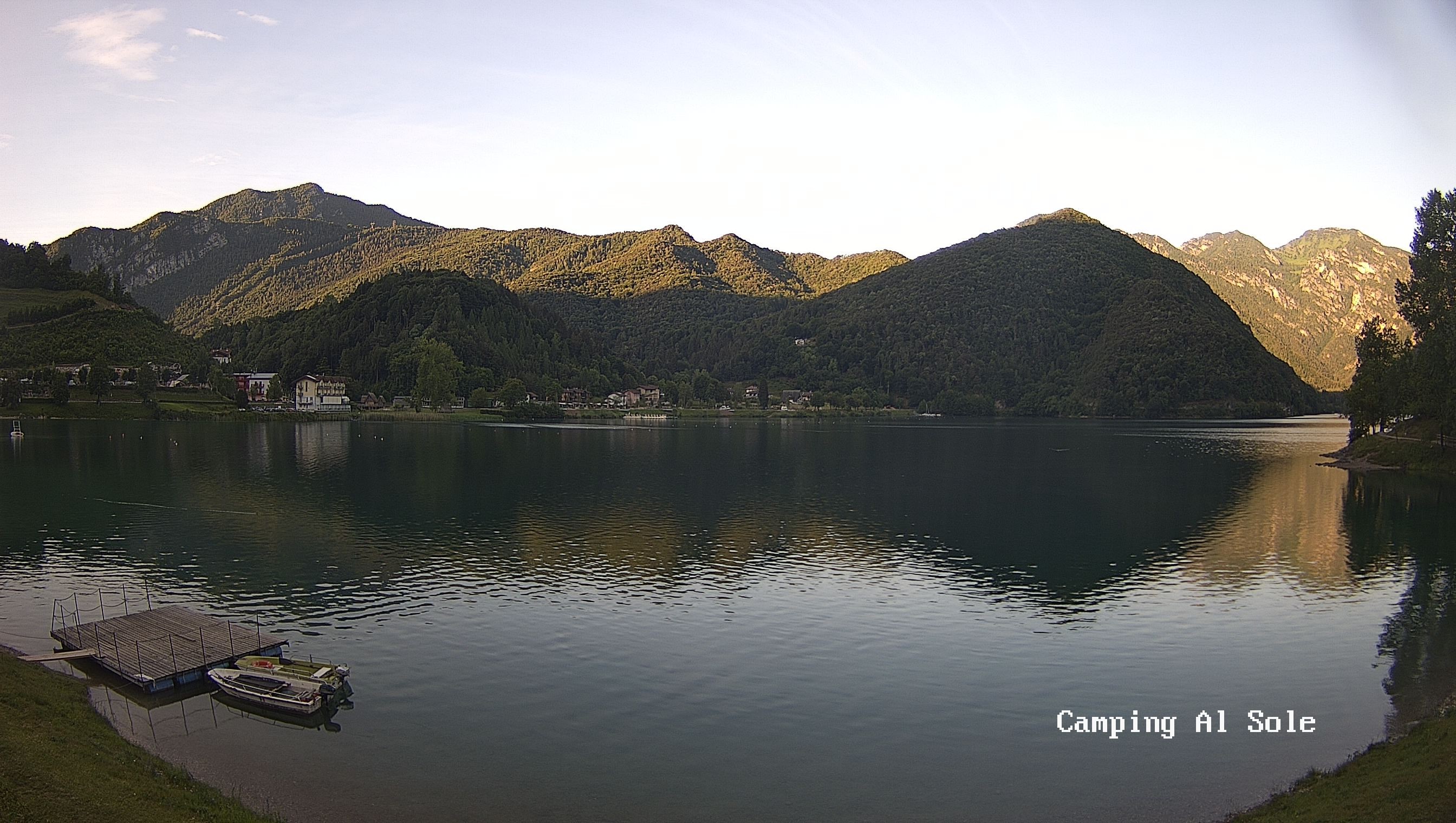Archived image Webcam View at the Lago di Ledro