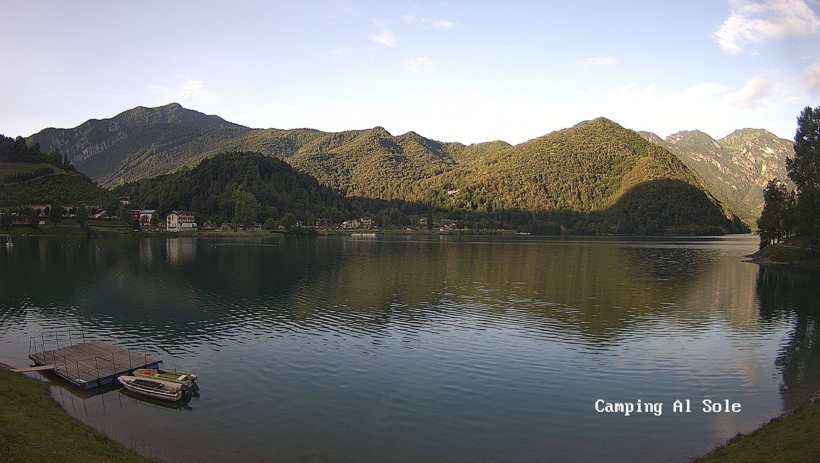 Archived image Webcam View at the Lago di Ledro