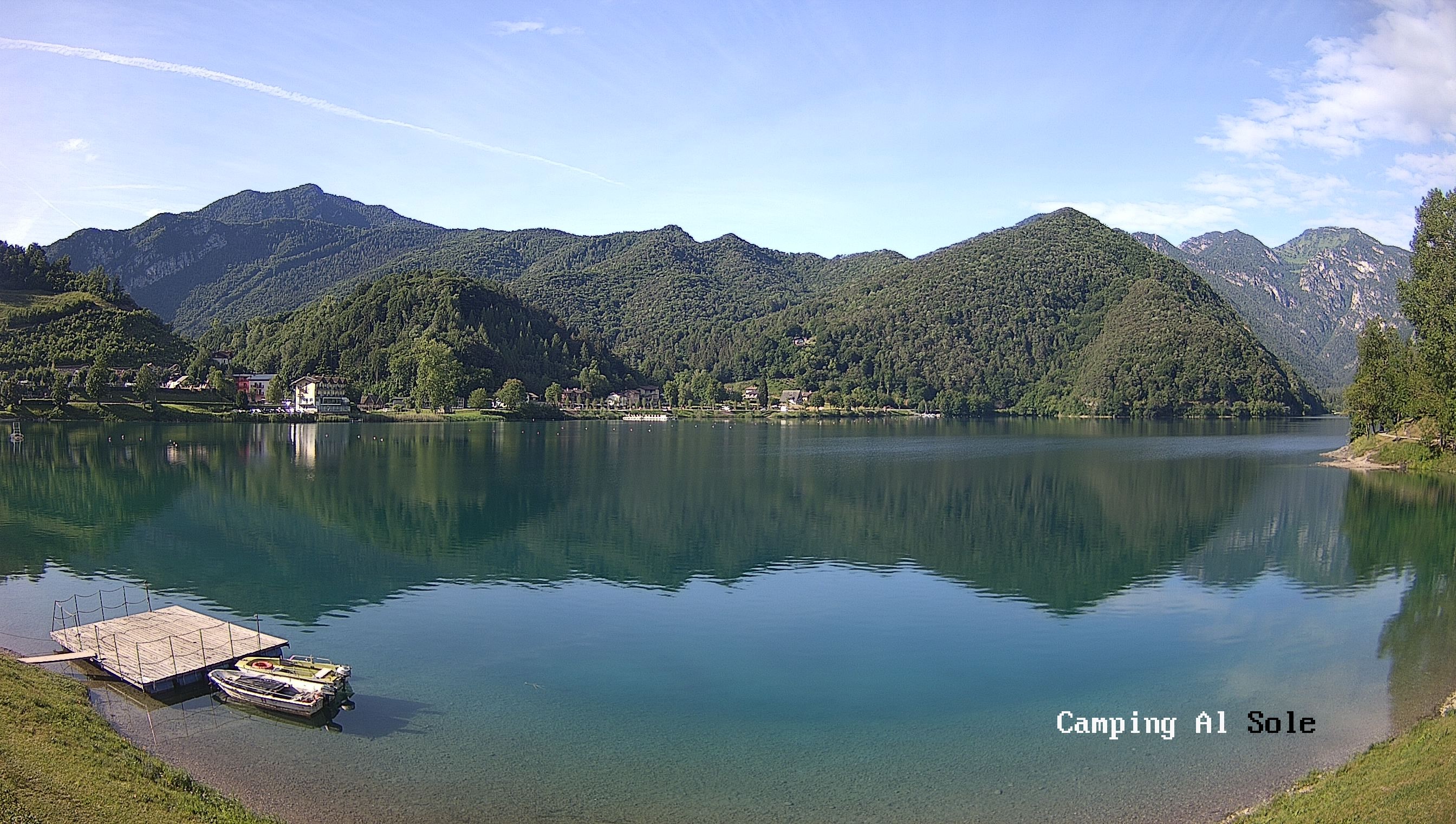 Archived image Webcam View at the Lago di Ledro