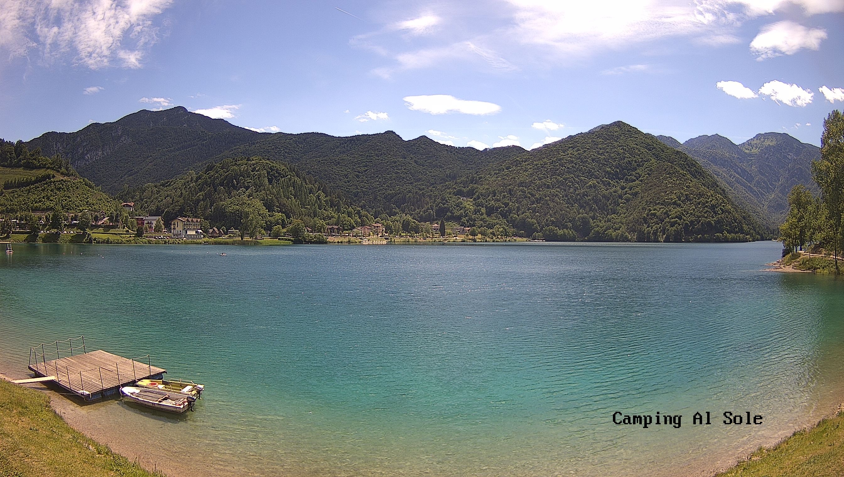 Archived image Webcam View at the Lago di Ledro