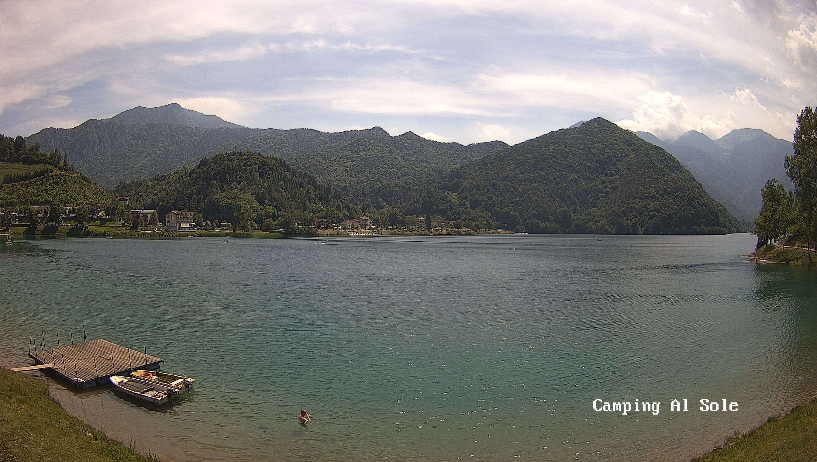 Archiv Foto Webcam Ledrosee - Lago di Ledro